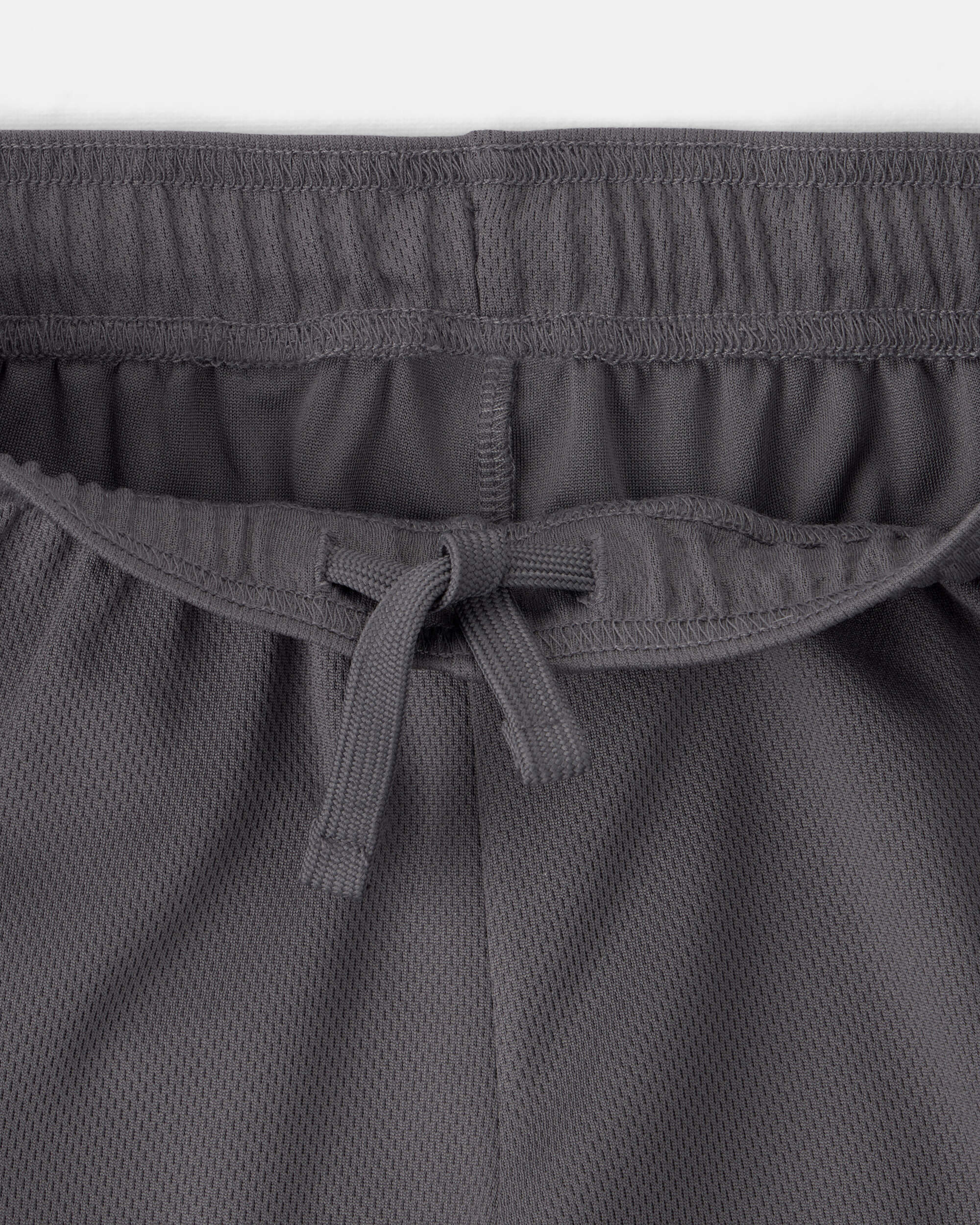 Boys Mesh Active Shorts - Grey