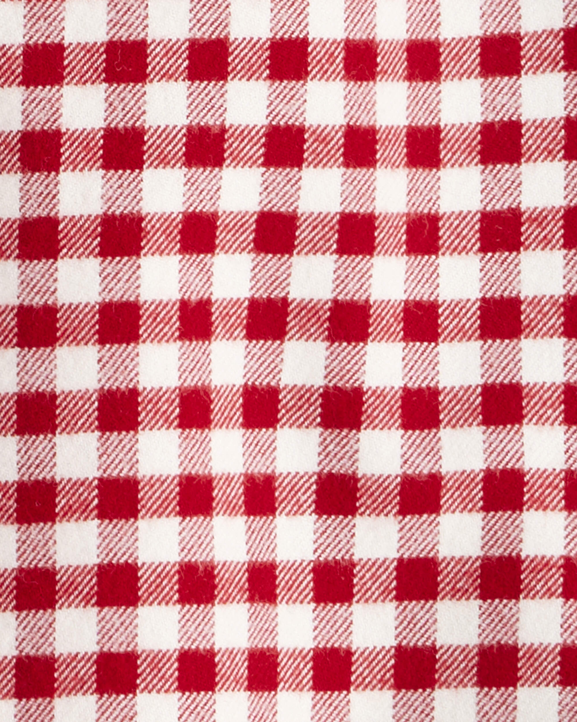Toddler Boy Organic Cotton Button-Front Flannel Shirt