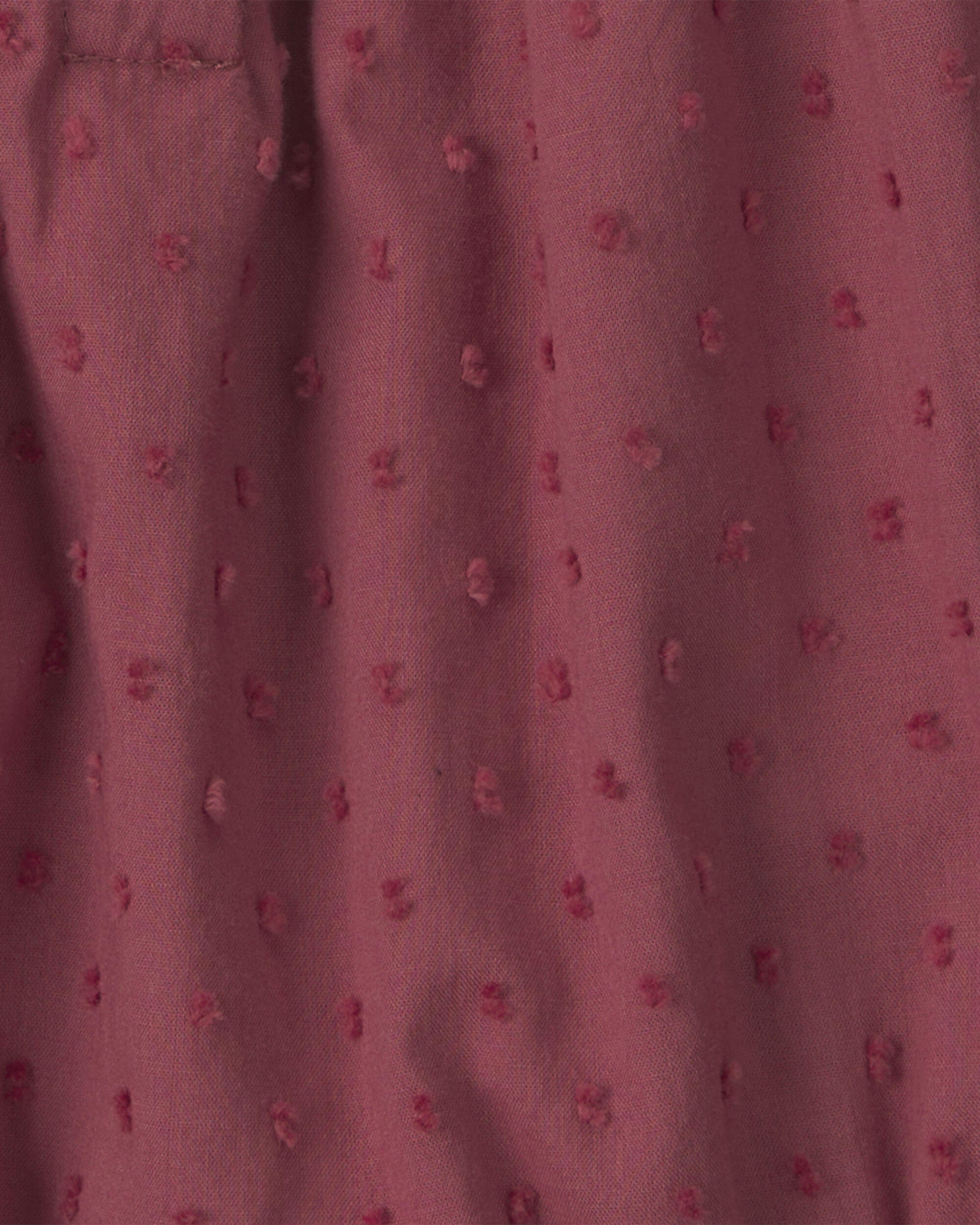 Baby Girl Organic Cotton Prairie Bubble