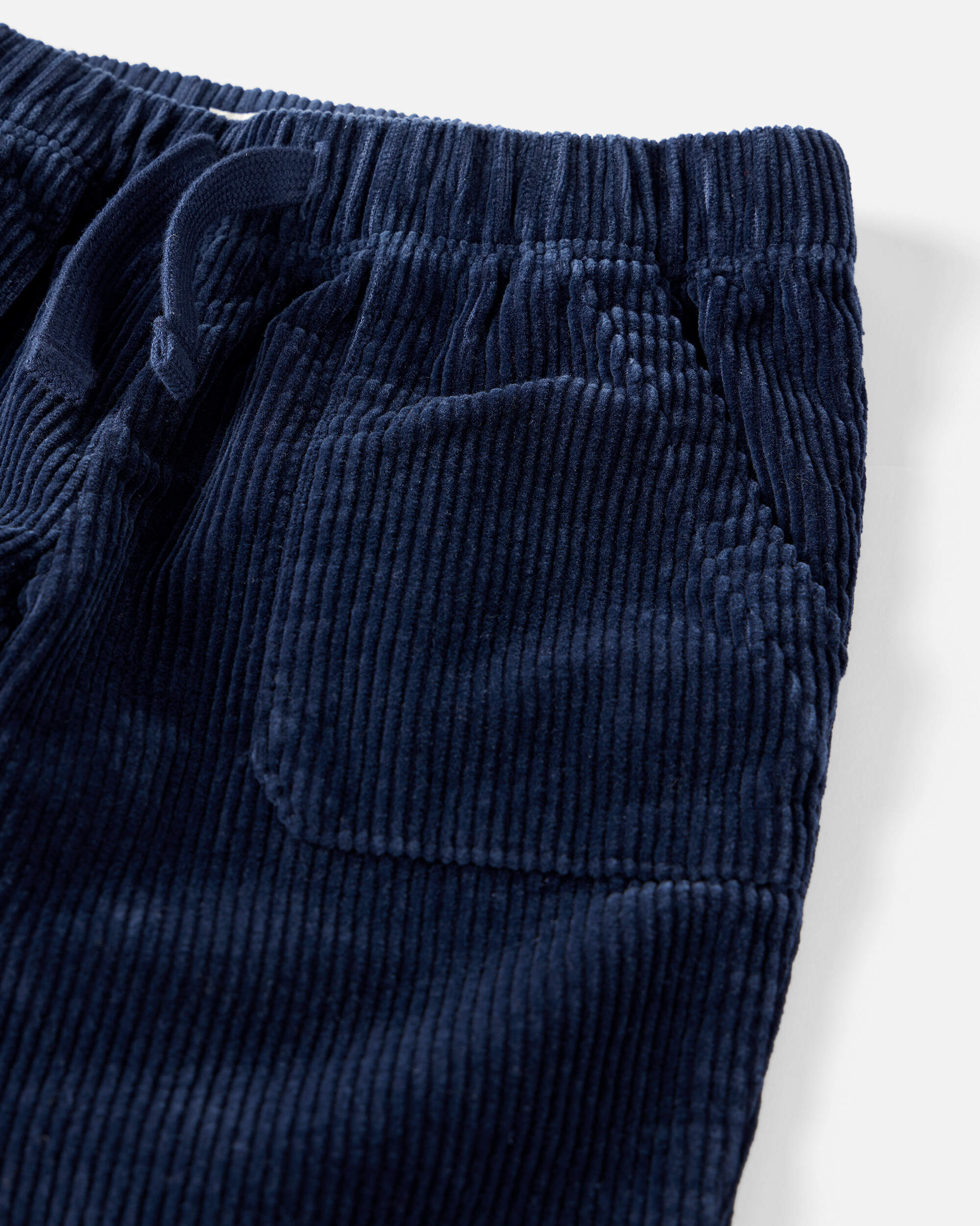 Kid Organic Cotton Corduroy Drawstring Pants
