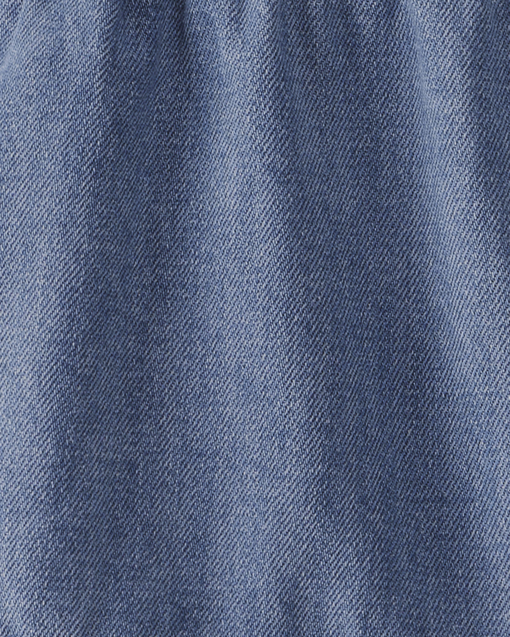 Toddler Girl Organic Cotton Denim Dress