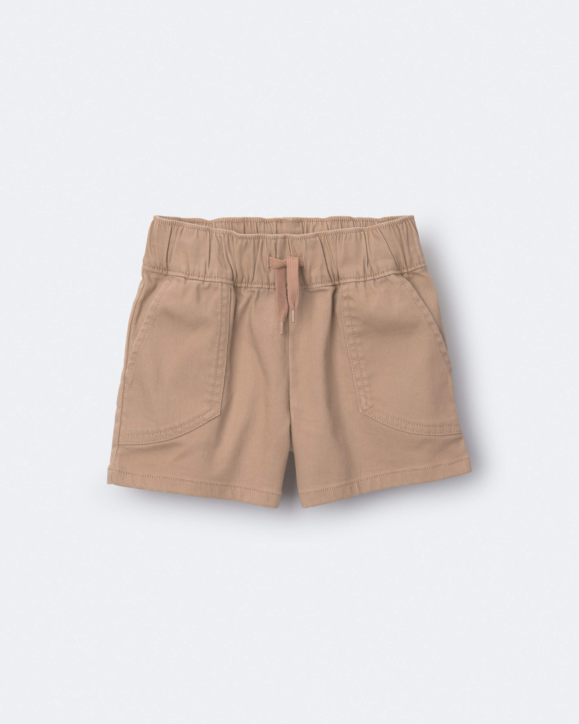 Toddler Boy Standard Short with Pockets - Khaki