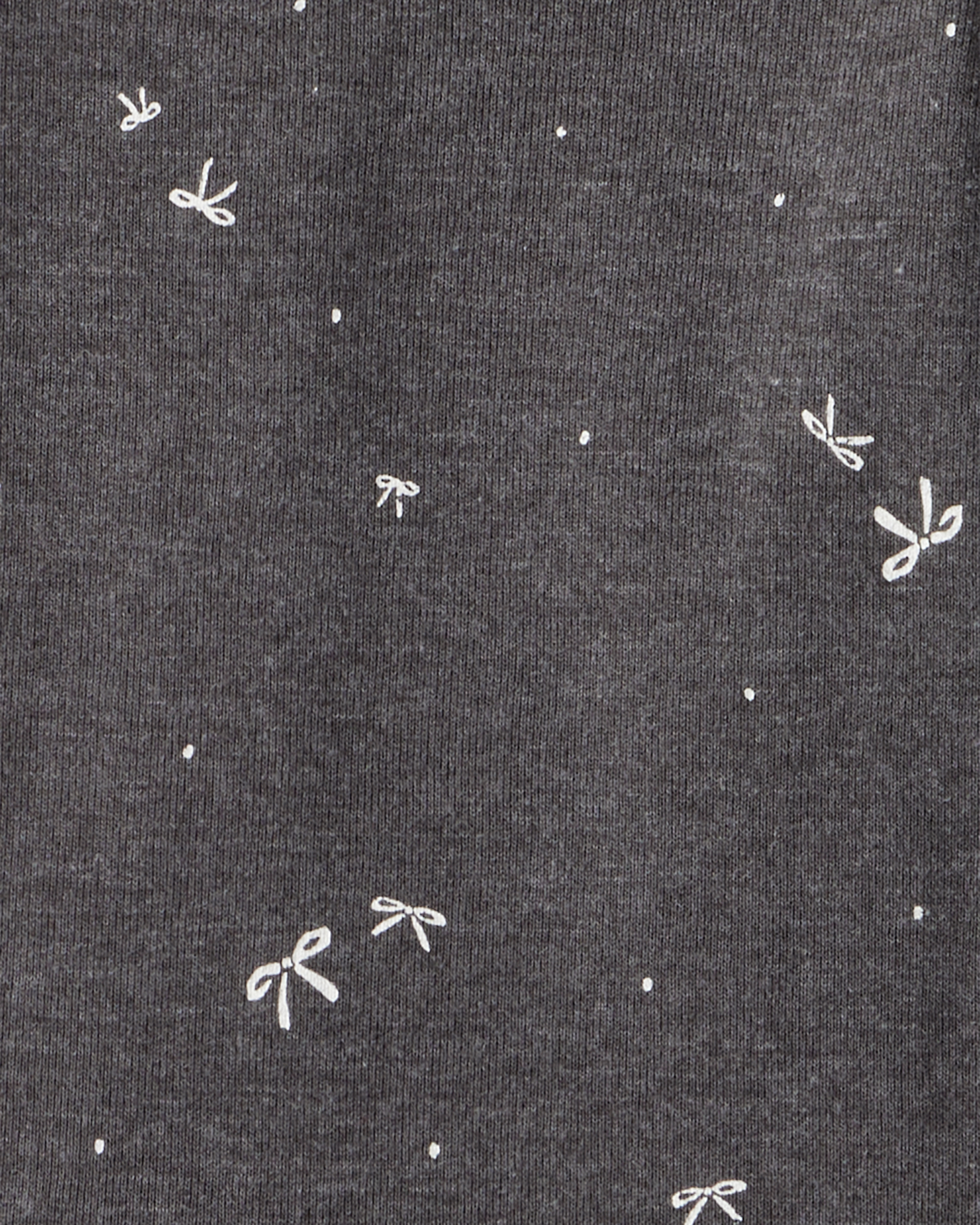 Baby Girl 4-Pack Sheep Print Long-Sleeve Multipack Bodysuits - Black/White