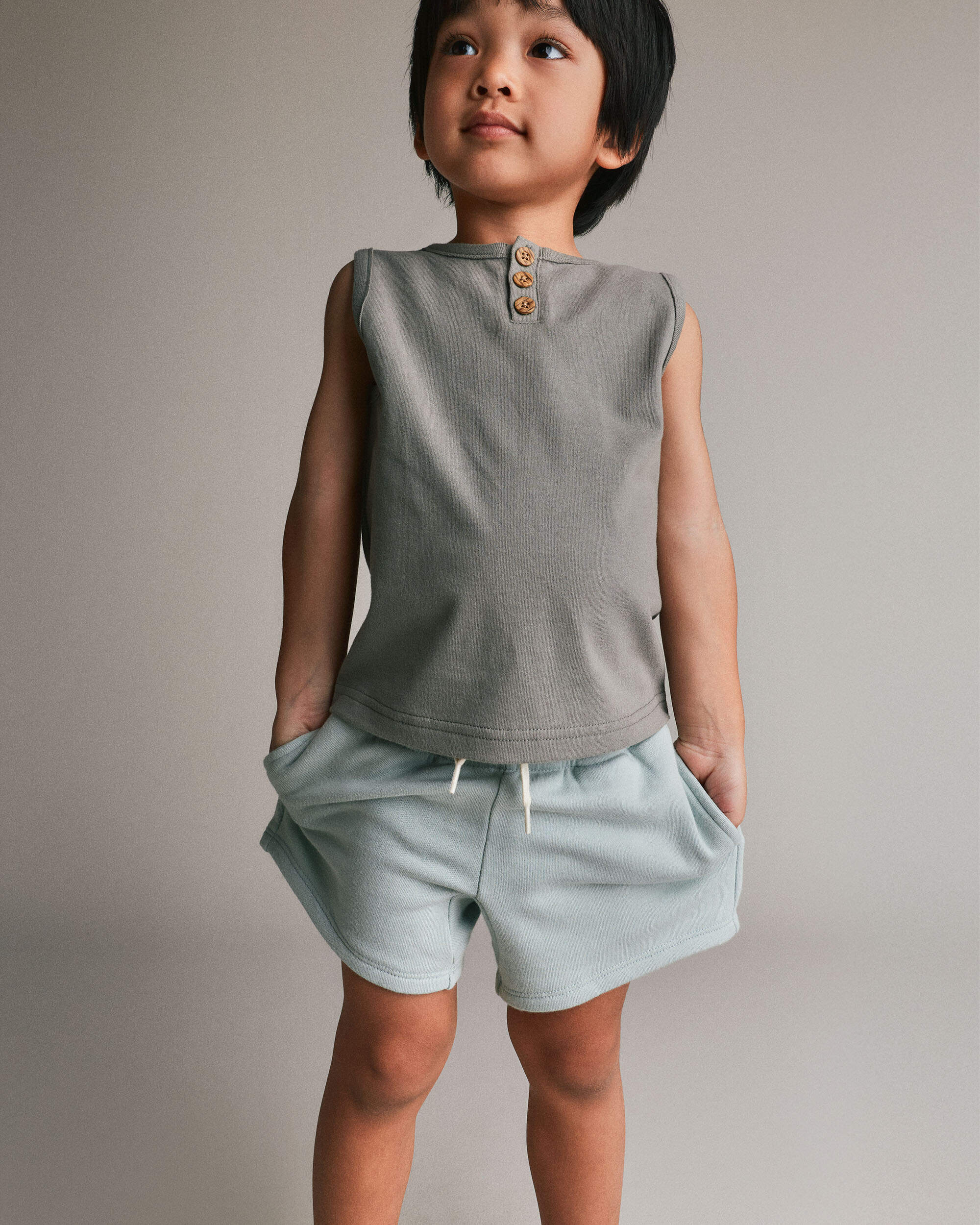 Toddler City Park™ Shorts - Light Blue