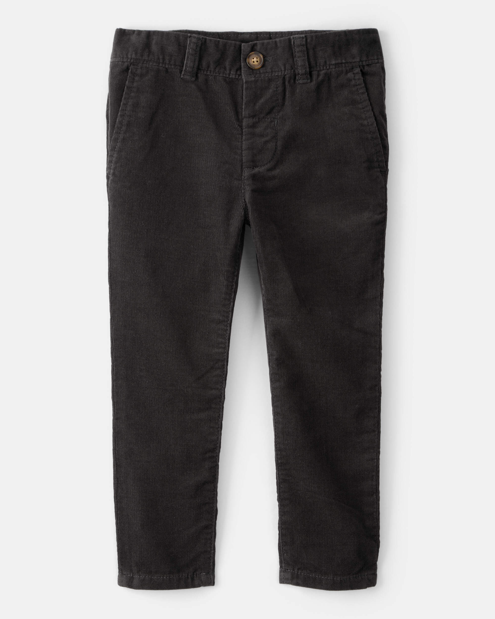 Toddler Boy Corduroy Pants - Black