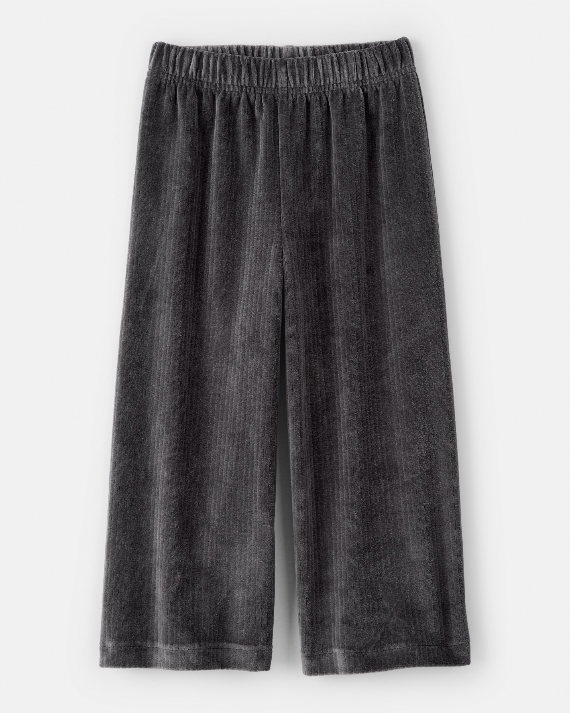 Toddler Girl DayDream Fleece Ruffle Sleeve Bow Top & Rib Pant Set