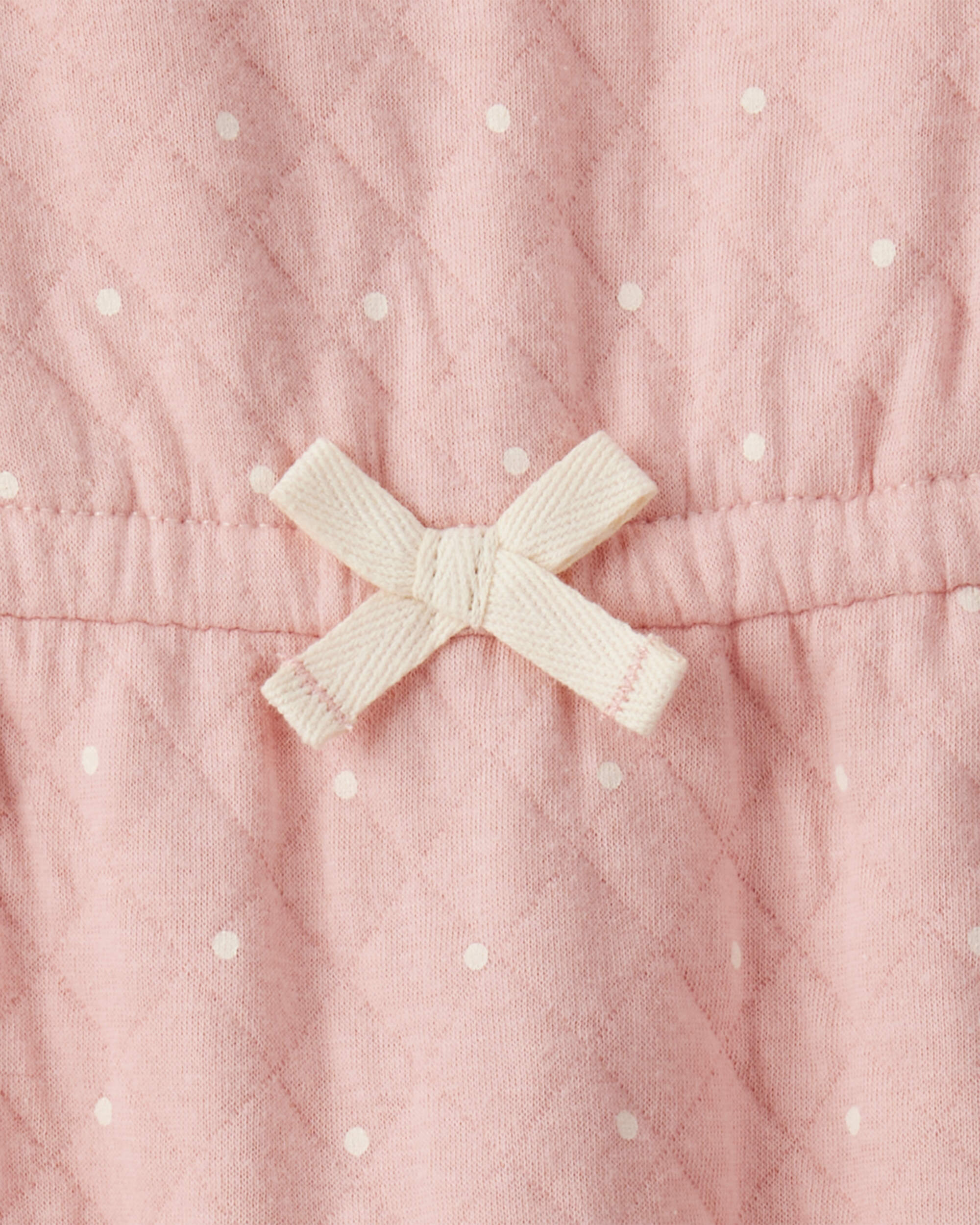 Baby Girl Long-Sleeve Jumpsuit - Pink