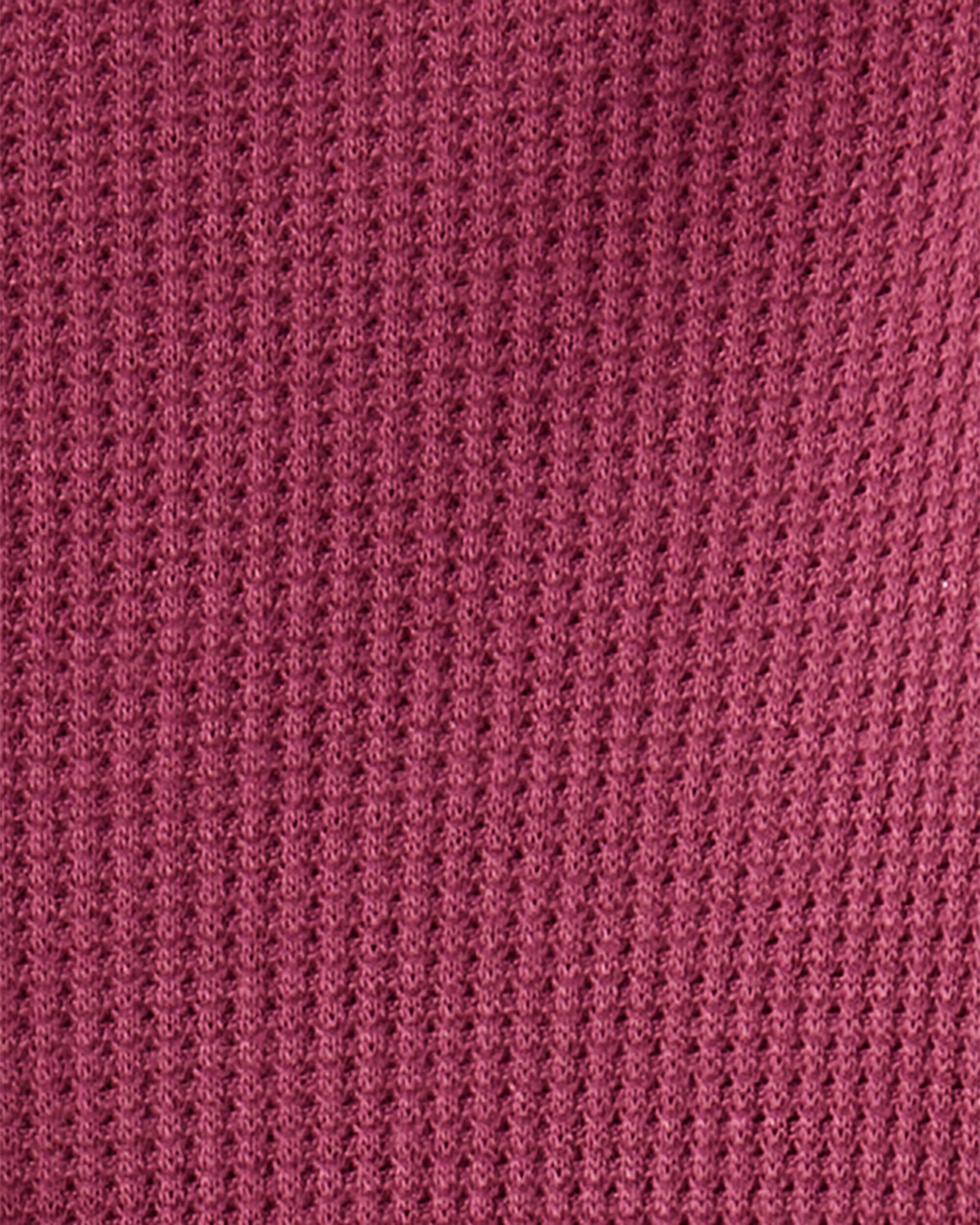 Baby Girl 2-Pack Deer & Floral Print PurelySoft Long-Sleeve Multipack Bodysuits - Red/Pink