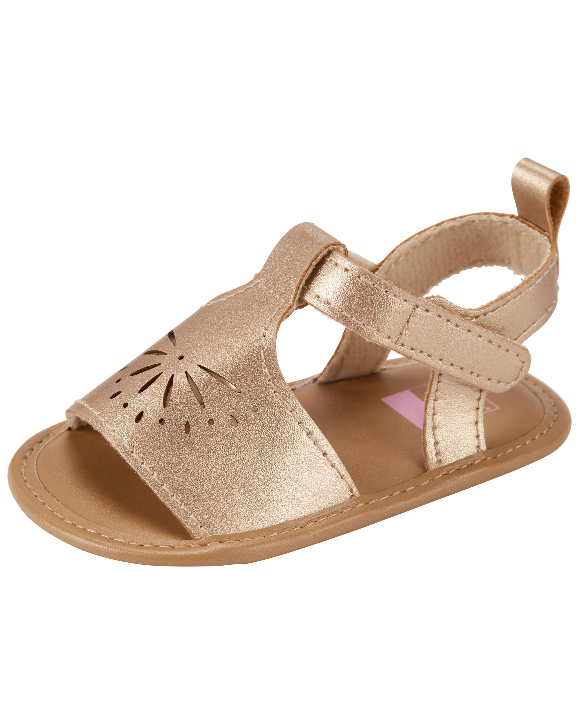 Gold Sandal Baby Shoes Carter s Oshkosh Canada