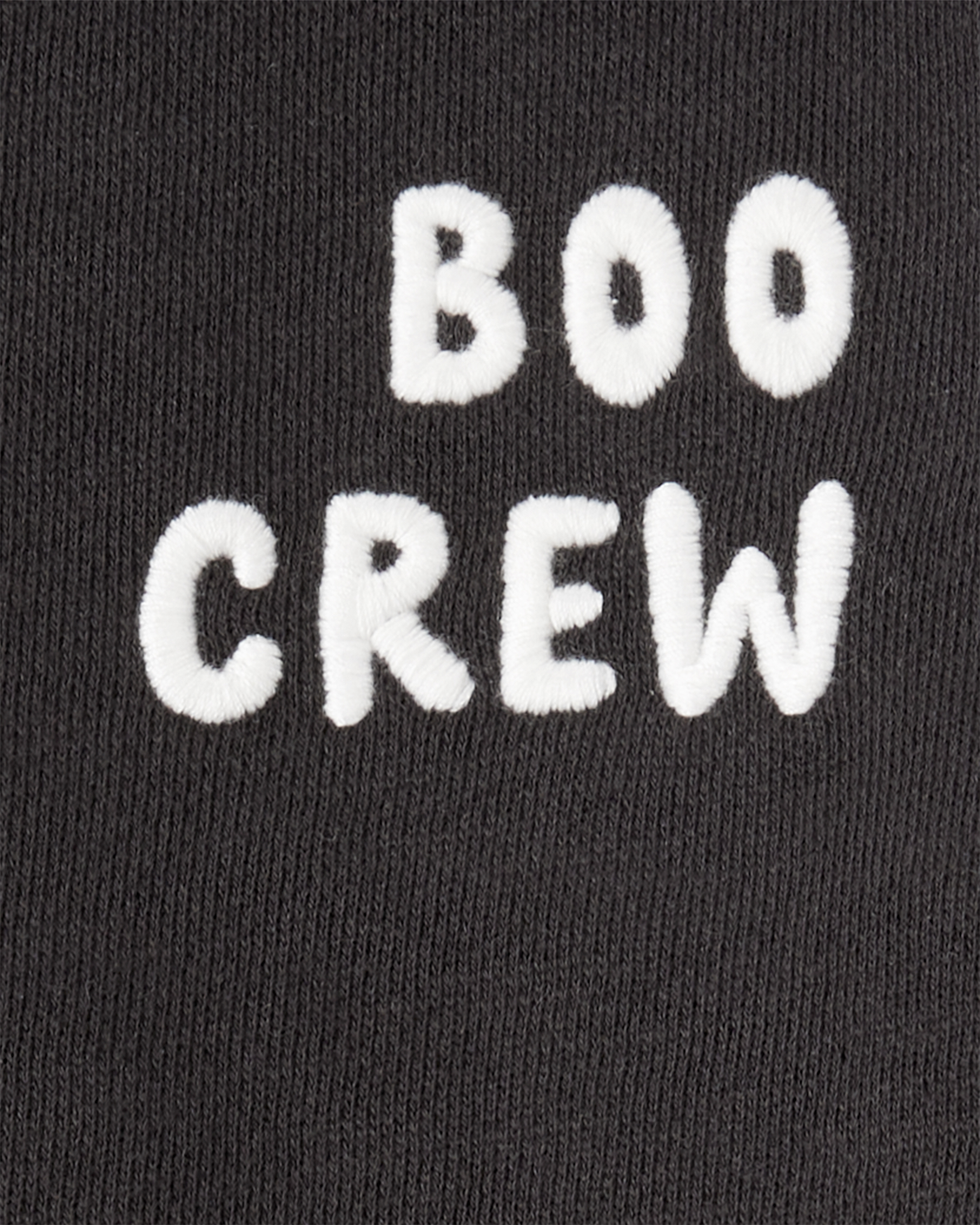 Baby Organic Cotton Boo Crew Bodysuit