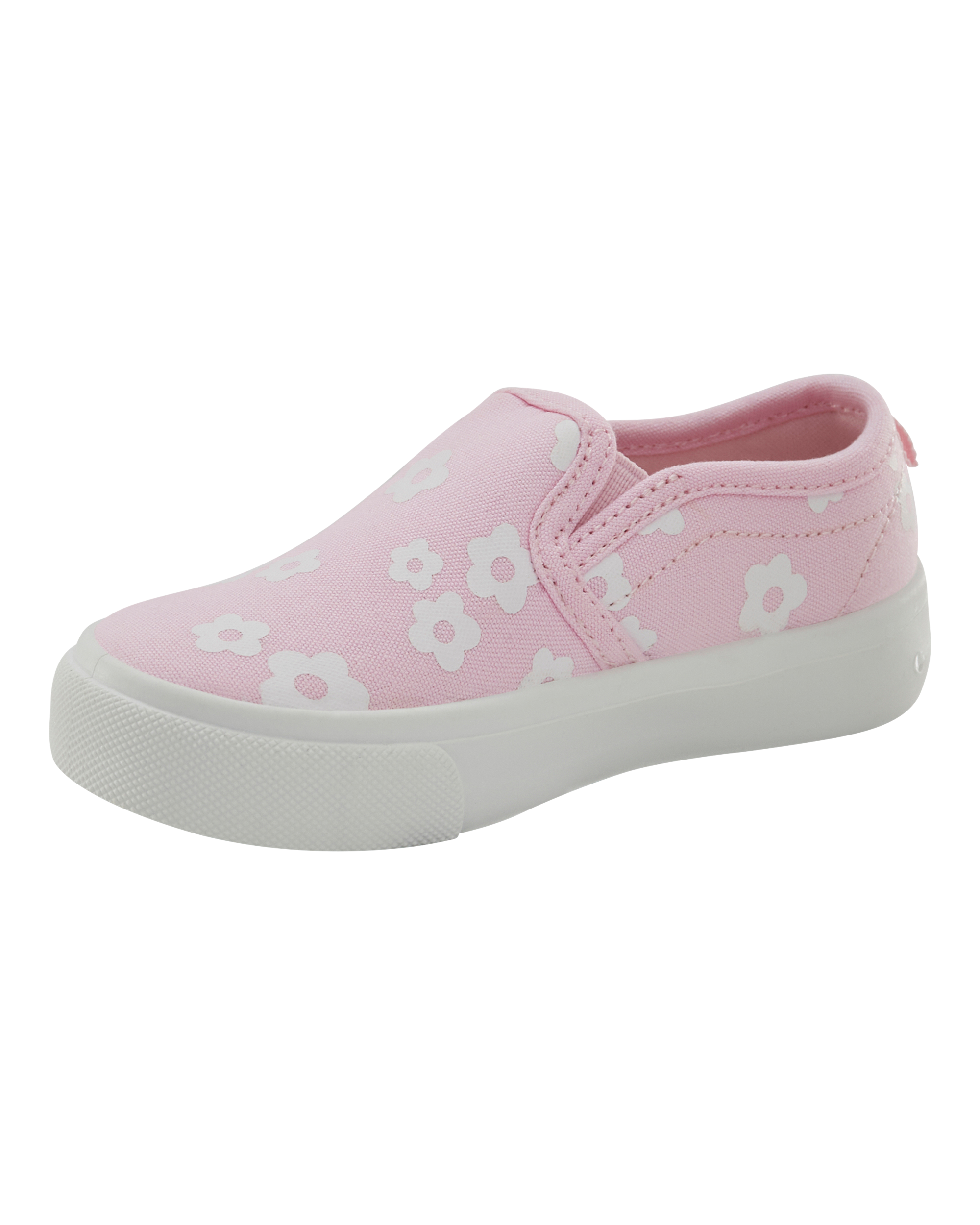 Toddler Slip-On Floral Sneakers - Pink