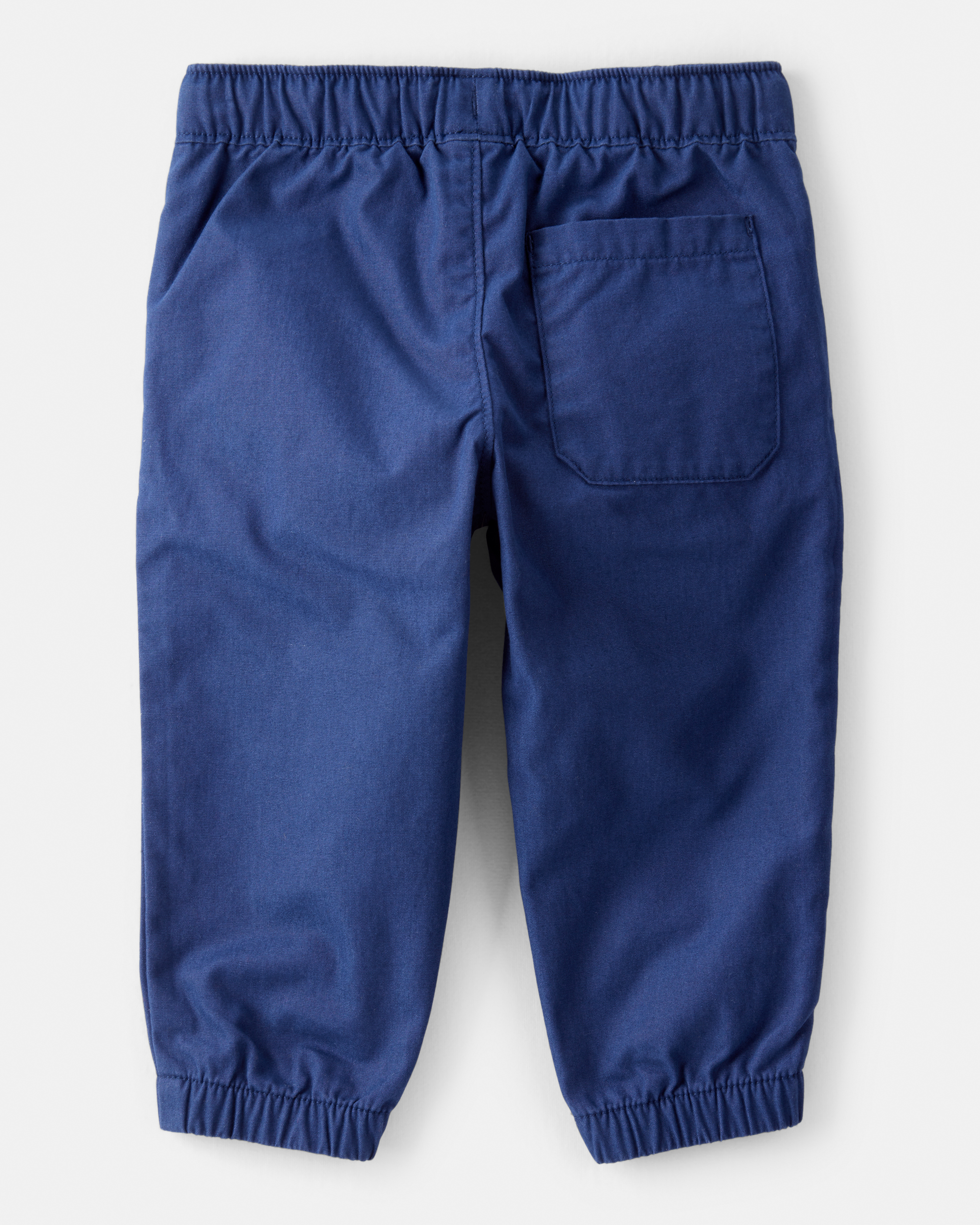 Baby Boy Cotton Pull-On Fashion Pants - Navy