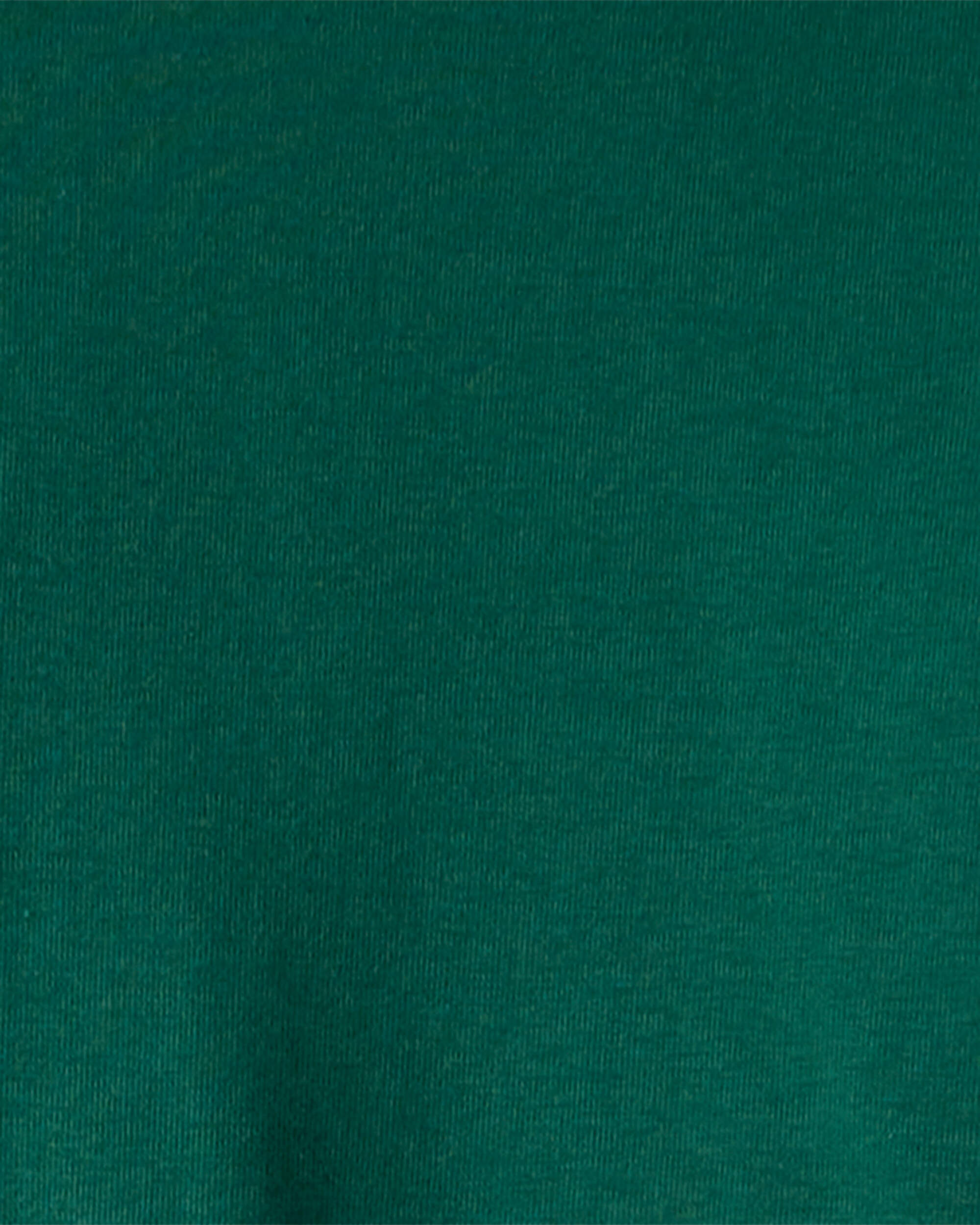 Adult Star Print Long-Sleeve 2-Piece Pyjamas - Green