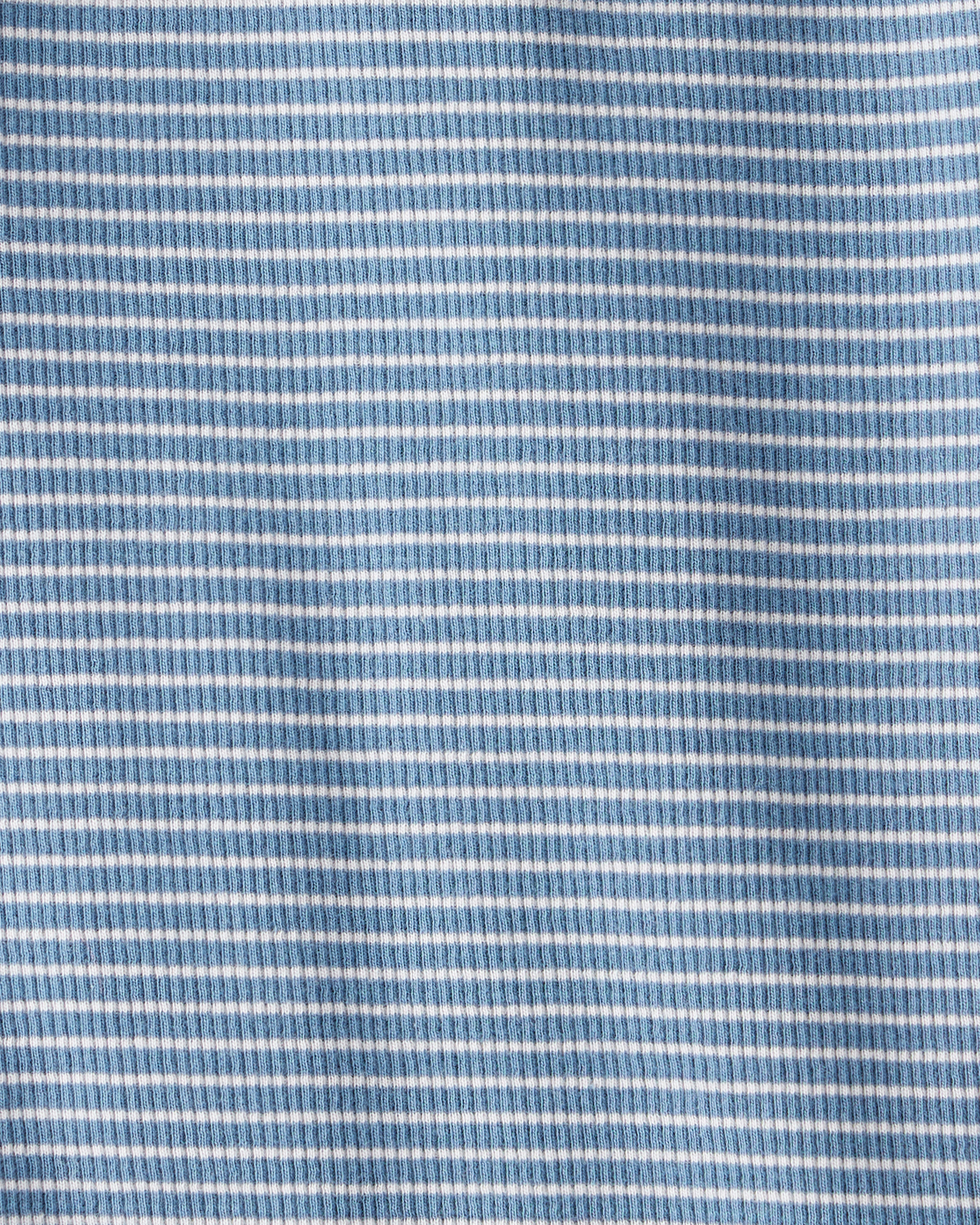 Baby Boy 2-Piece Organic Cotton Overall Set - Blue