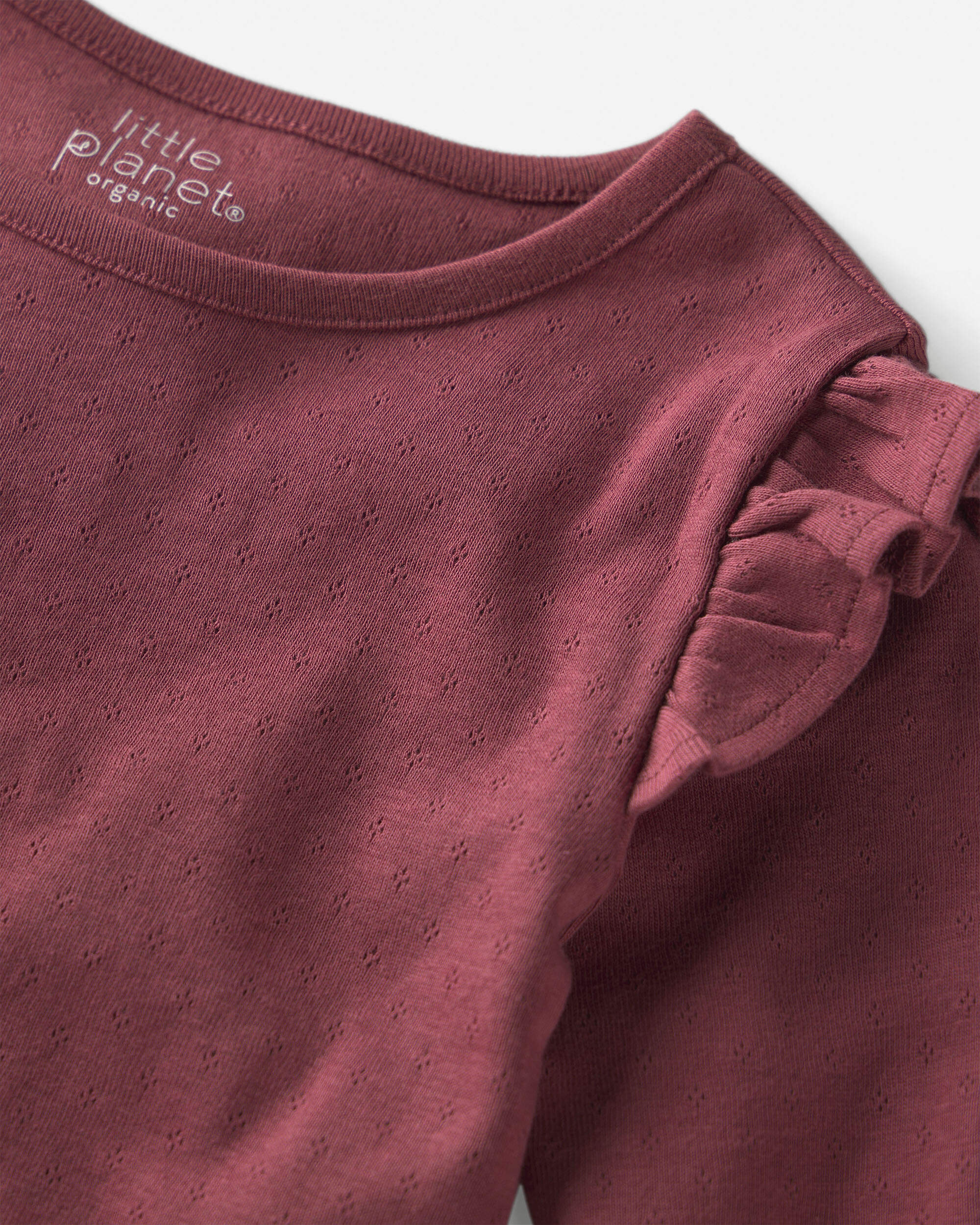 Toddler Girl 2-Pack Organic Cotton Tops