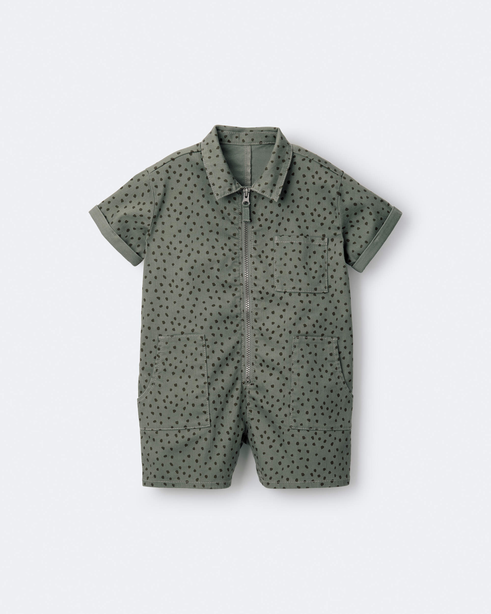 Toddler Day Out™ Romper - Olive