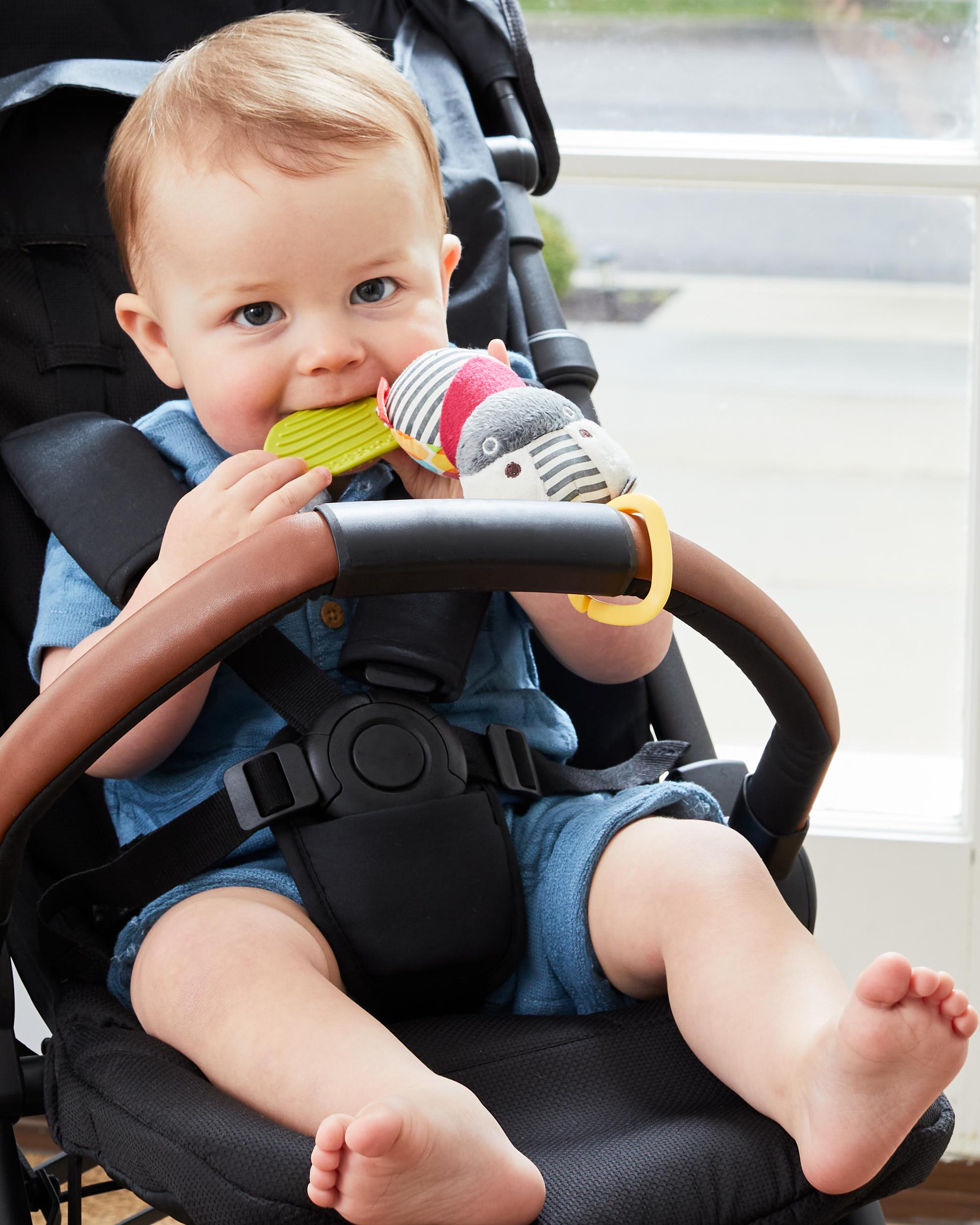 Zebra Bandana Buddies Chime & Teethe Toy