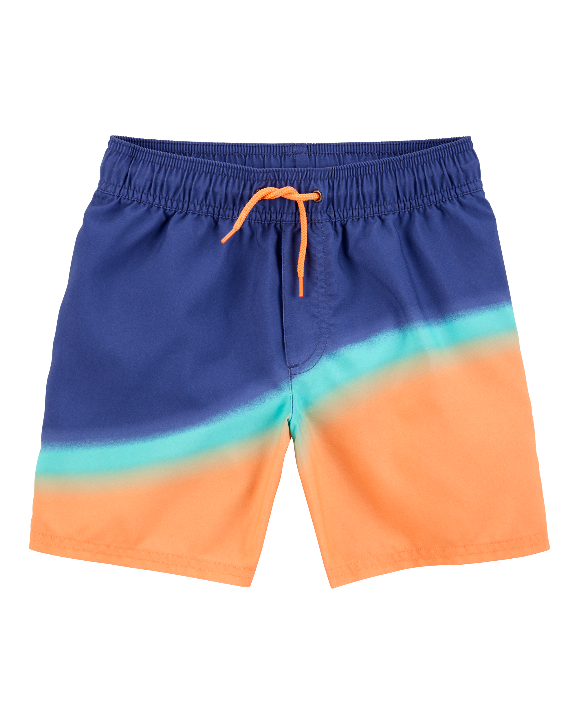 Kid Colourblock Swim Trunks