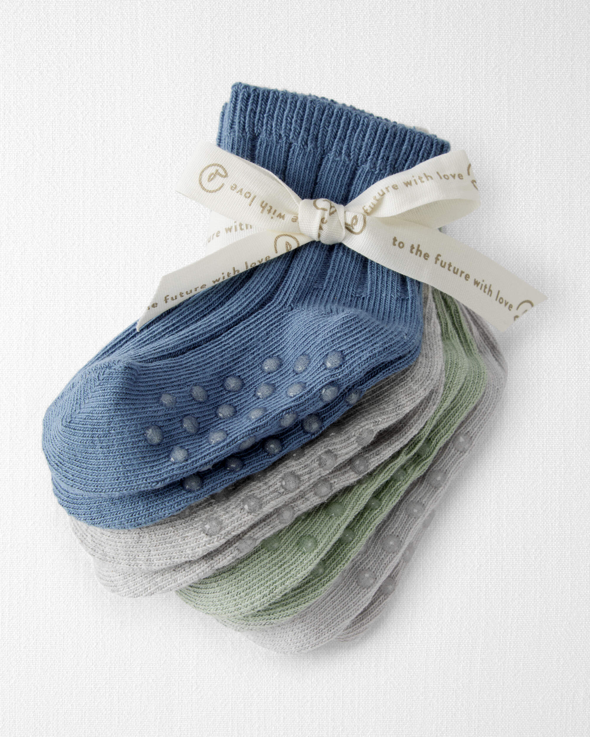 Baby 4-Pack Socks Made with Organic Cotton