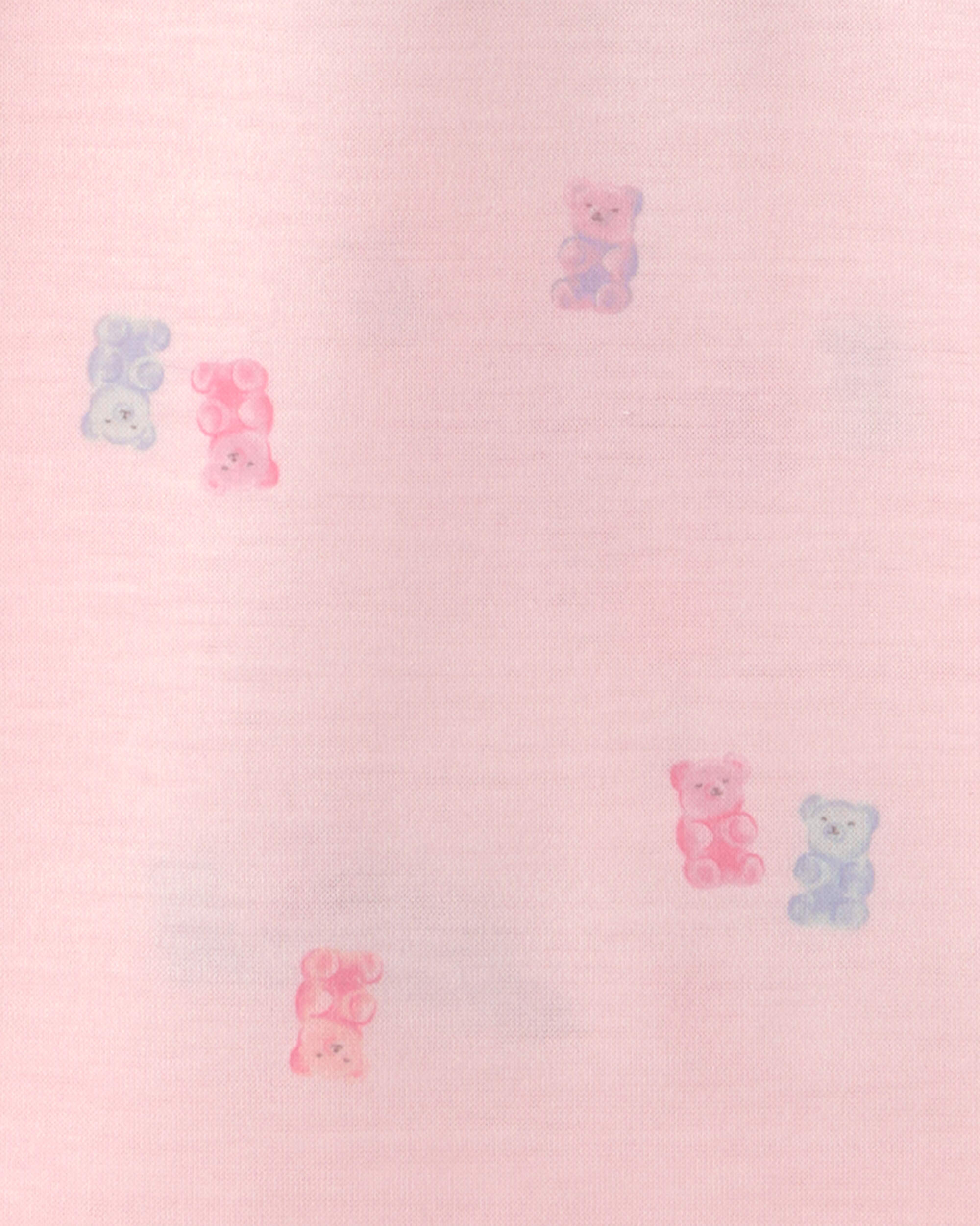 Girls 2-Pack Ice Cream Short-Sleeve Loose Fit Nightgown - Pink/Blue