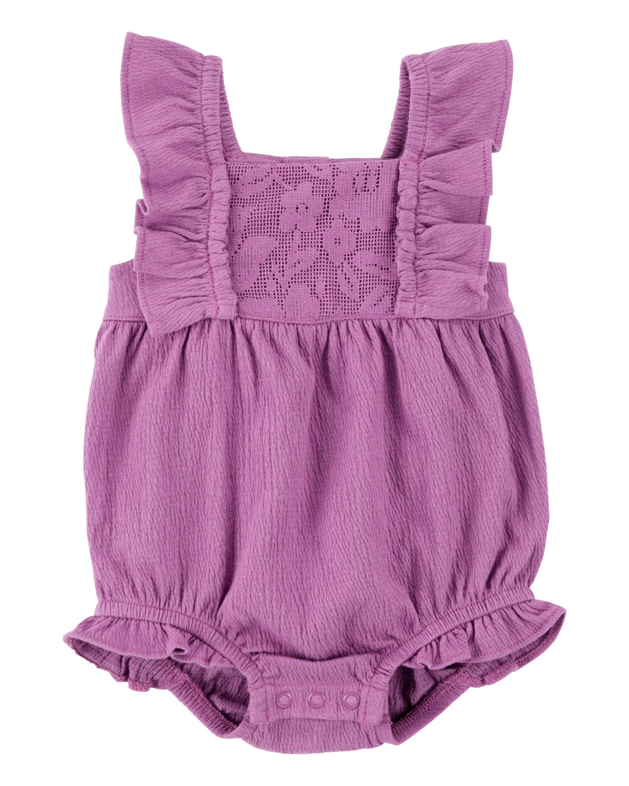 Baby Flutter Lace Bubble