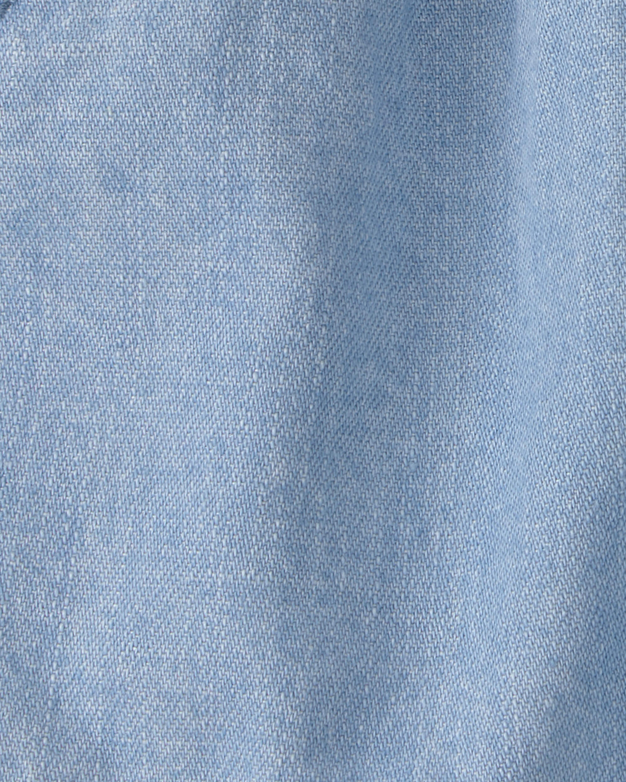 Baby Organic Cotton Chambray Shorts