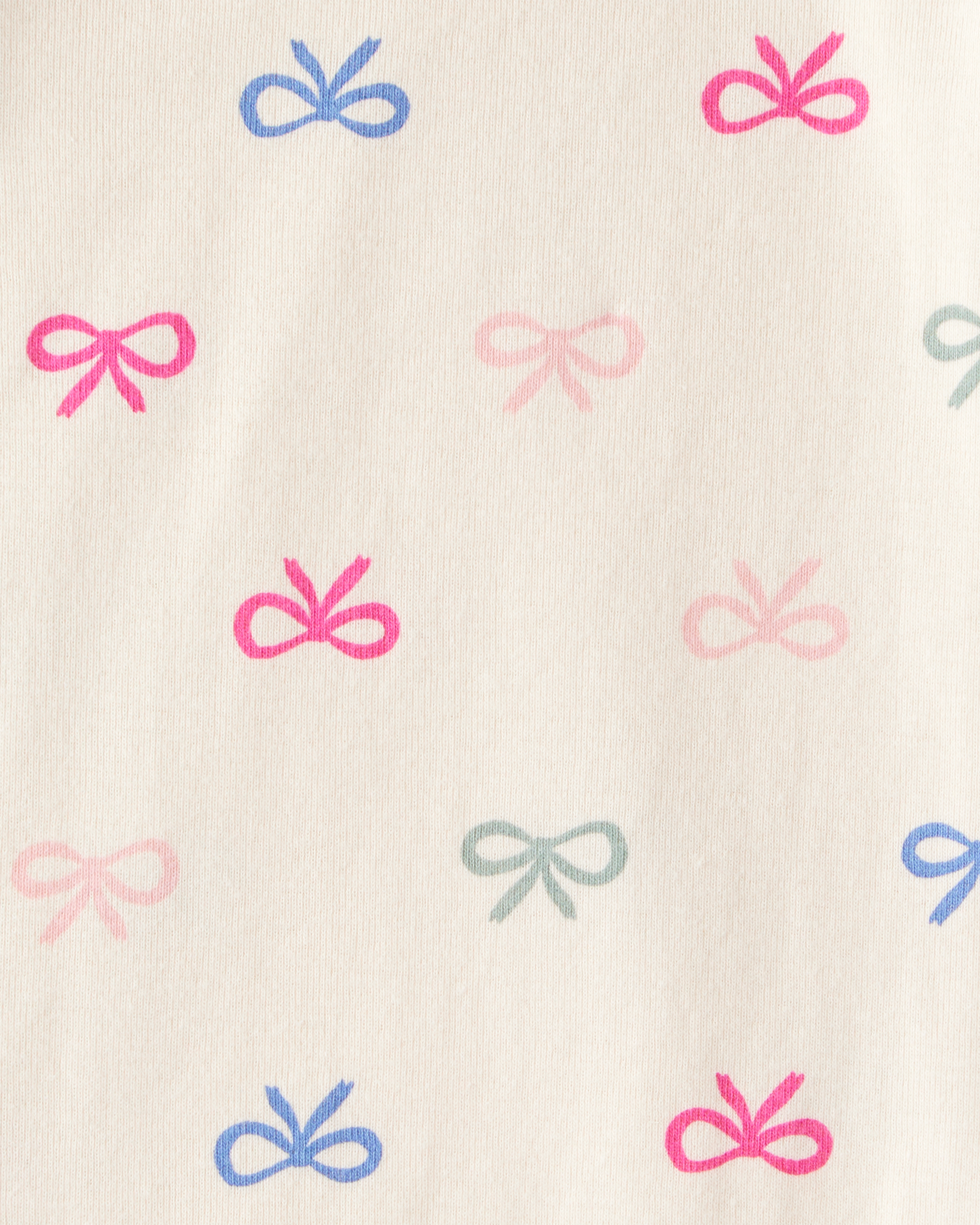 Baby Girl 5-Pack Hearts Print Cotton Multipack Bodysuits