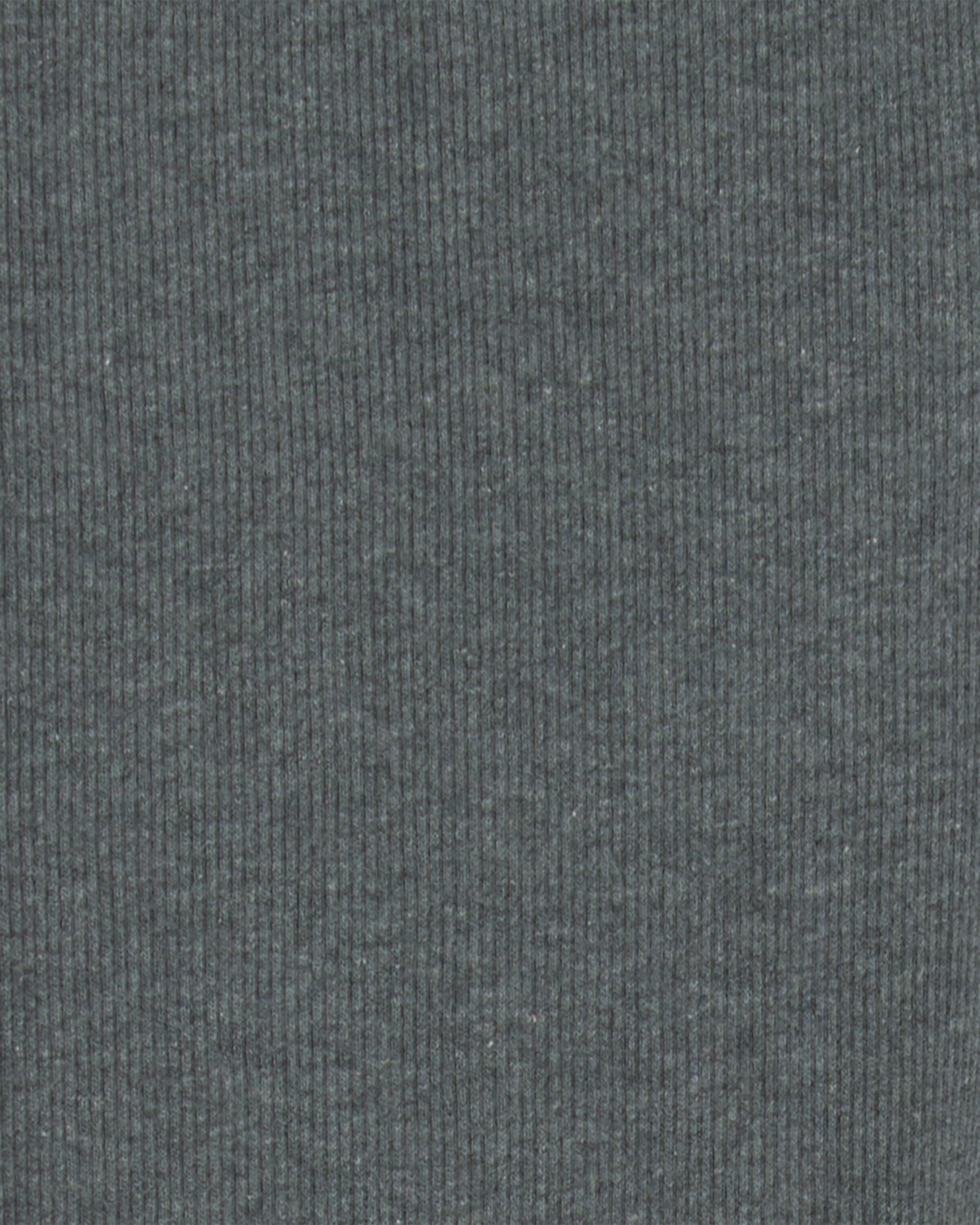 Girls Pull-On Stretch Rib Leggings - Grey