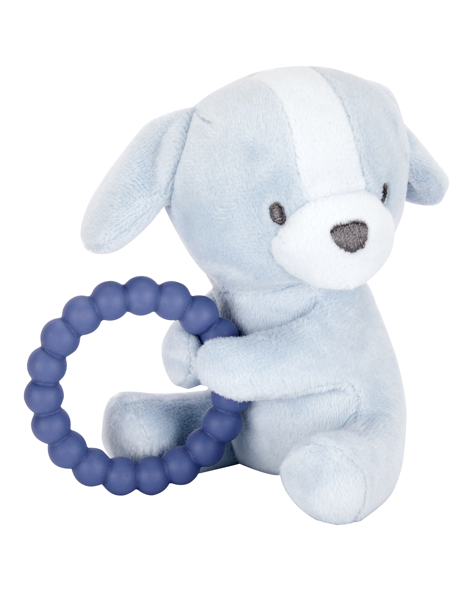 Baby Puppy Plush With Teether