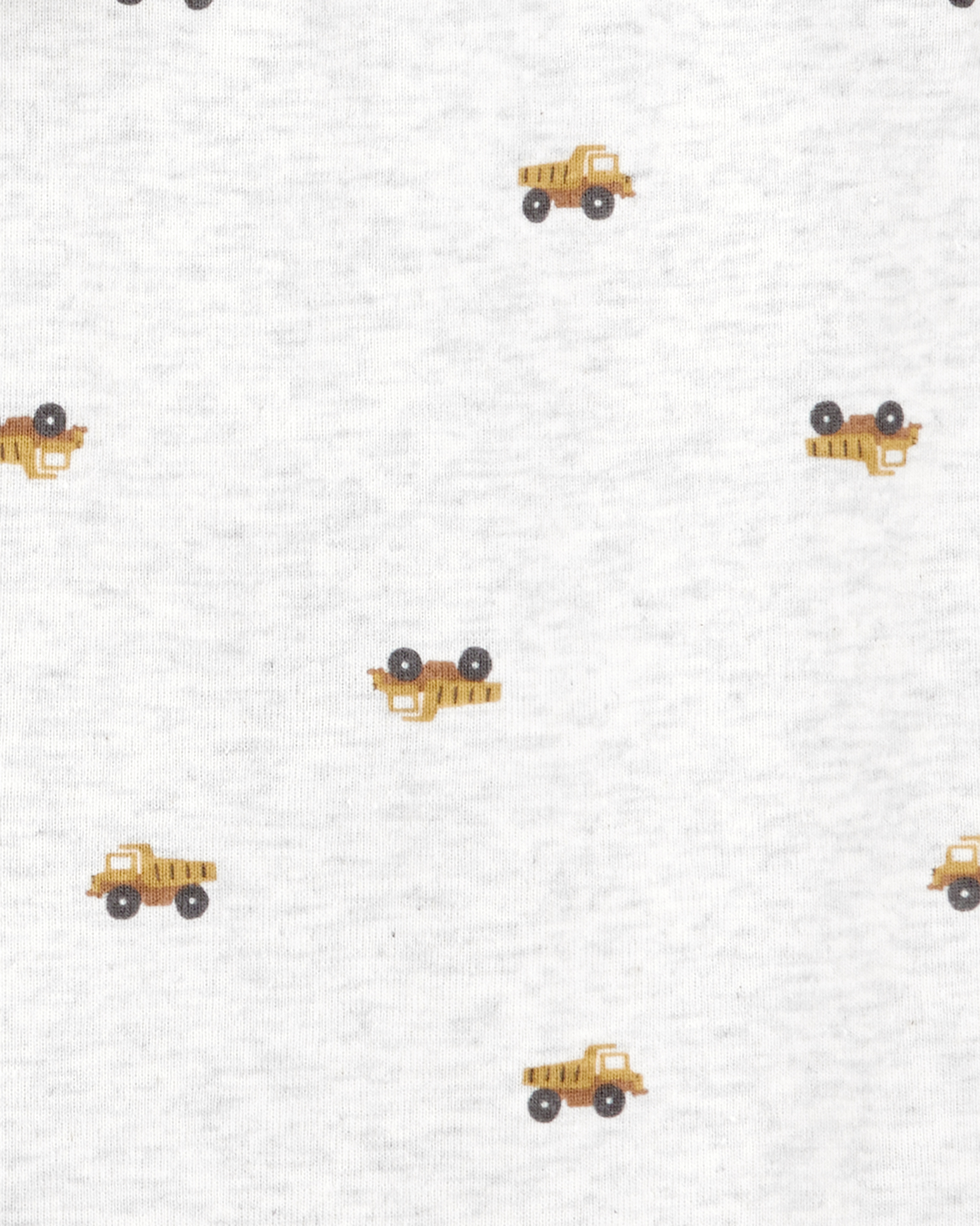 Baby Boy 5-Pack Construction Short-Sleeve Cotton Bodysuits