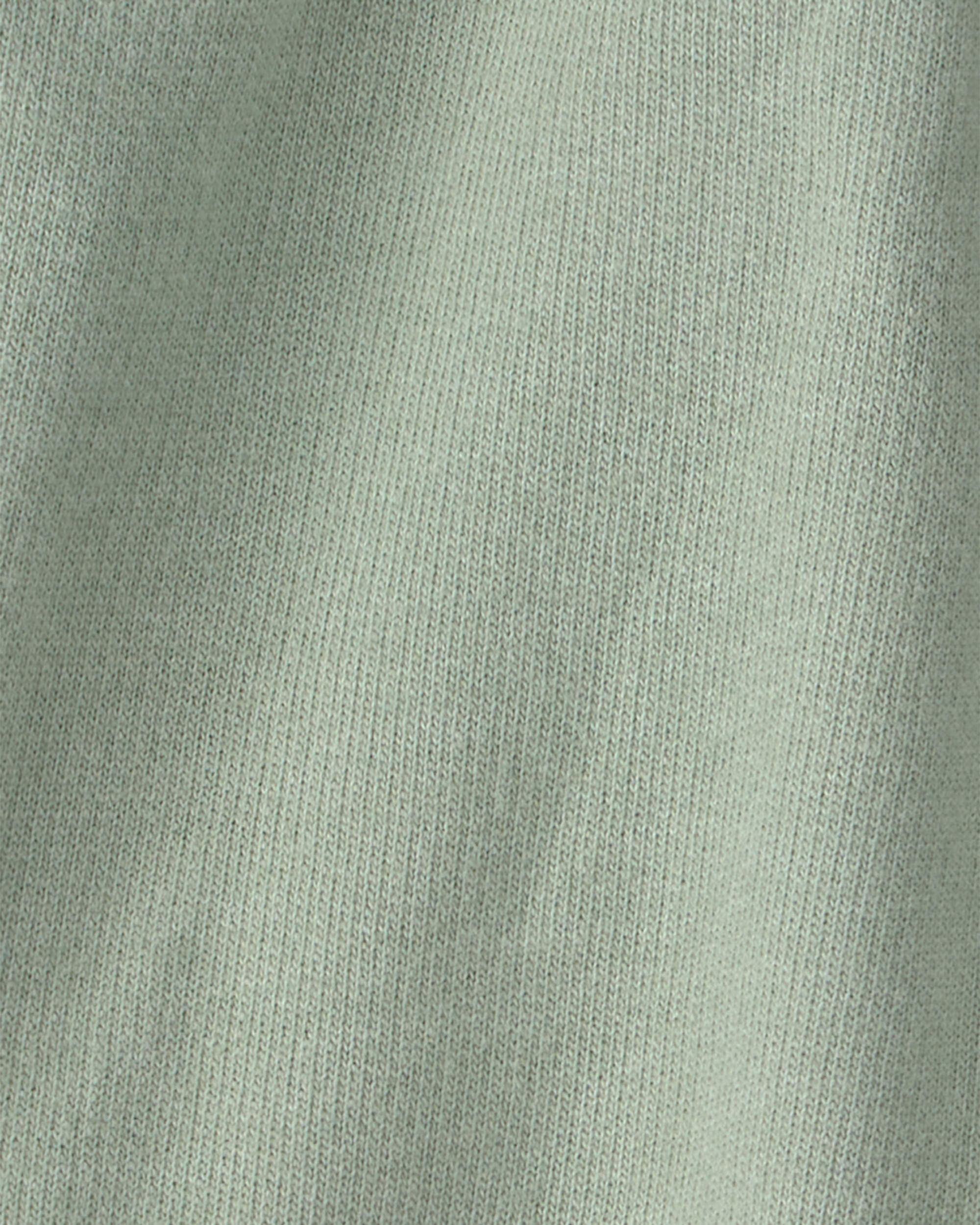 Baby Boy 'Camp Dino' French Terry Cargo Joggers - Green