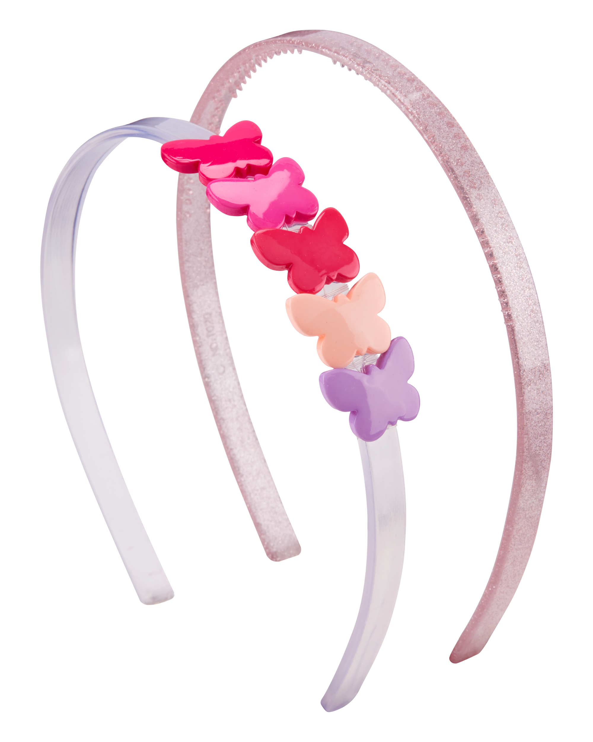 2-Pack Butterfly Headbands
