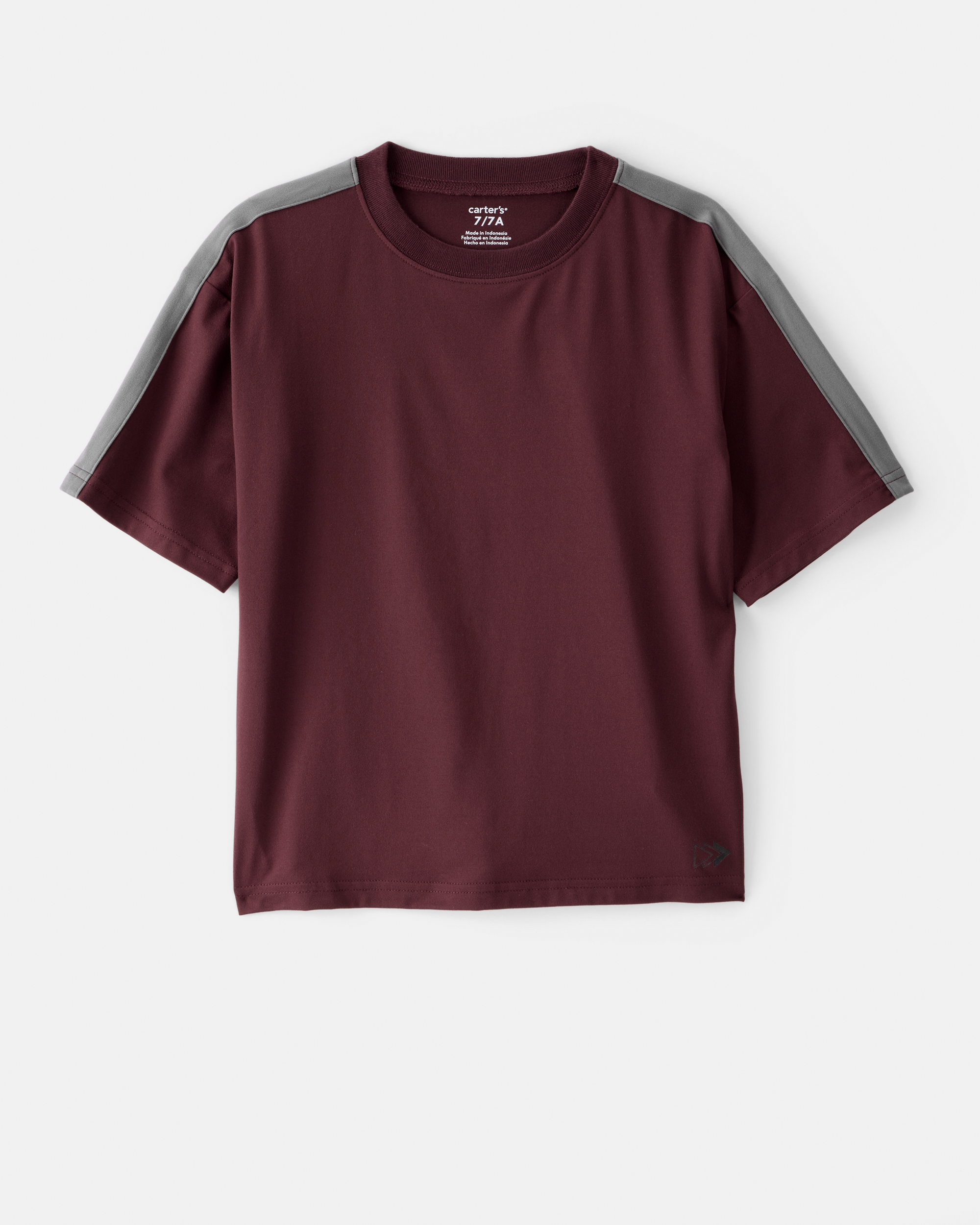 Boys Active Short-Sleeve Tee - Red