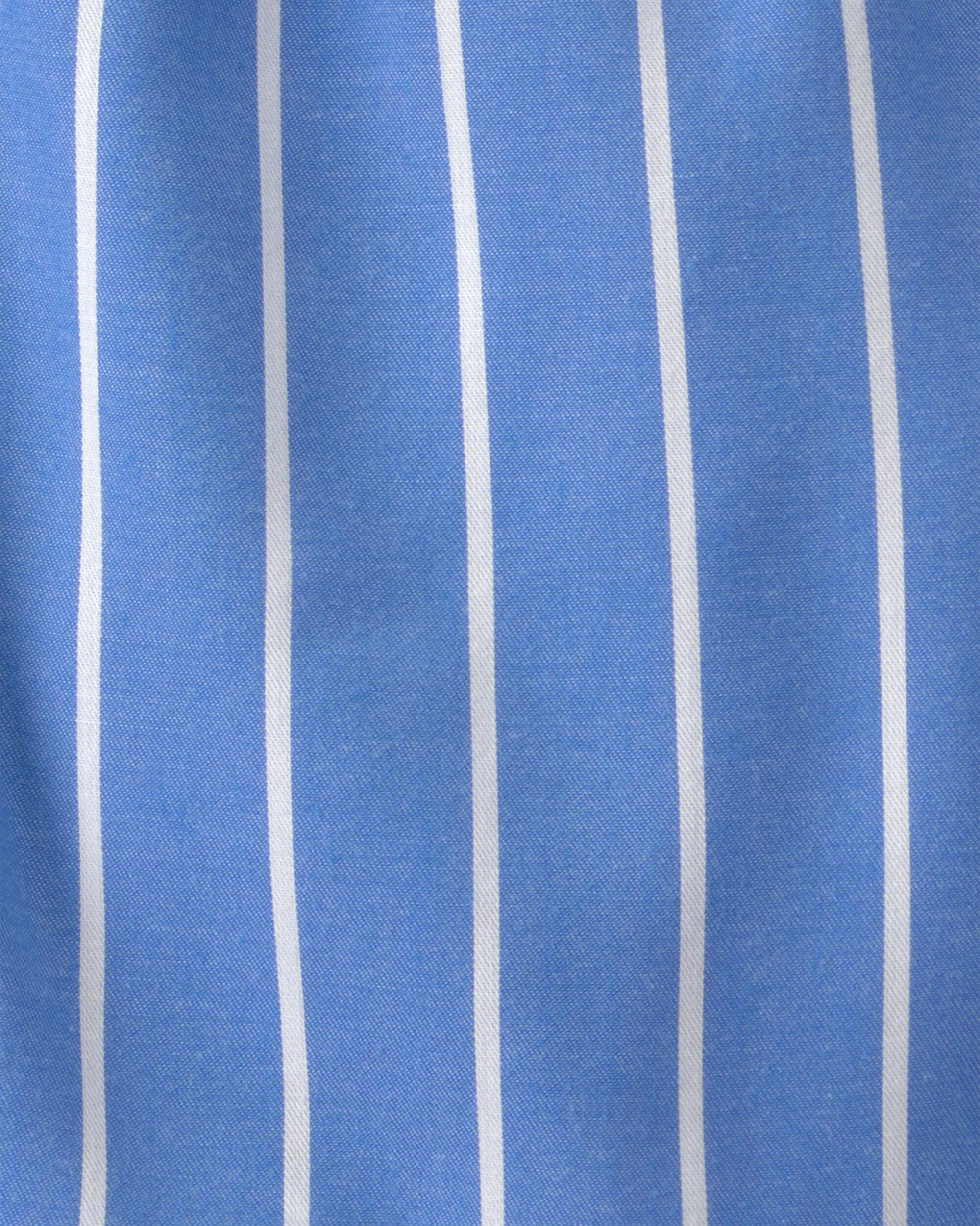 Boys 2-Pack Stripe Pajama Shorts - Blue