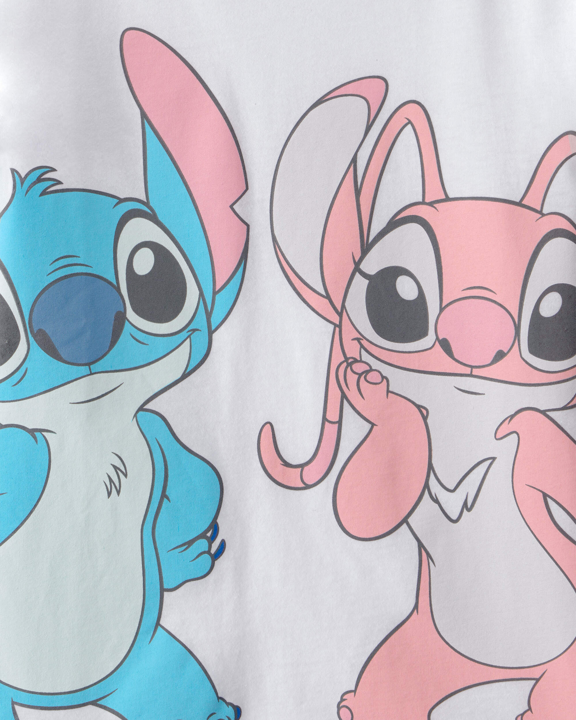 Girls Disney© Lilo & Stitch Graphic Tee - White