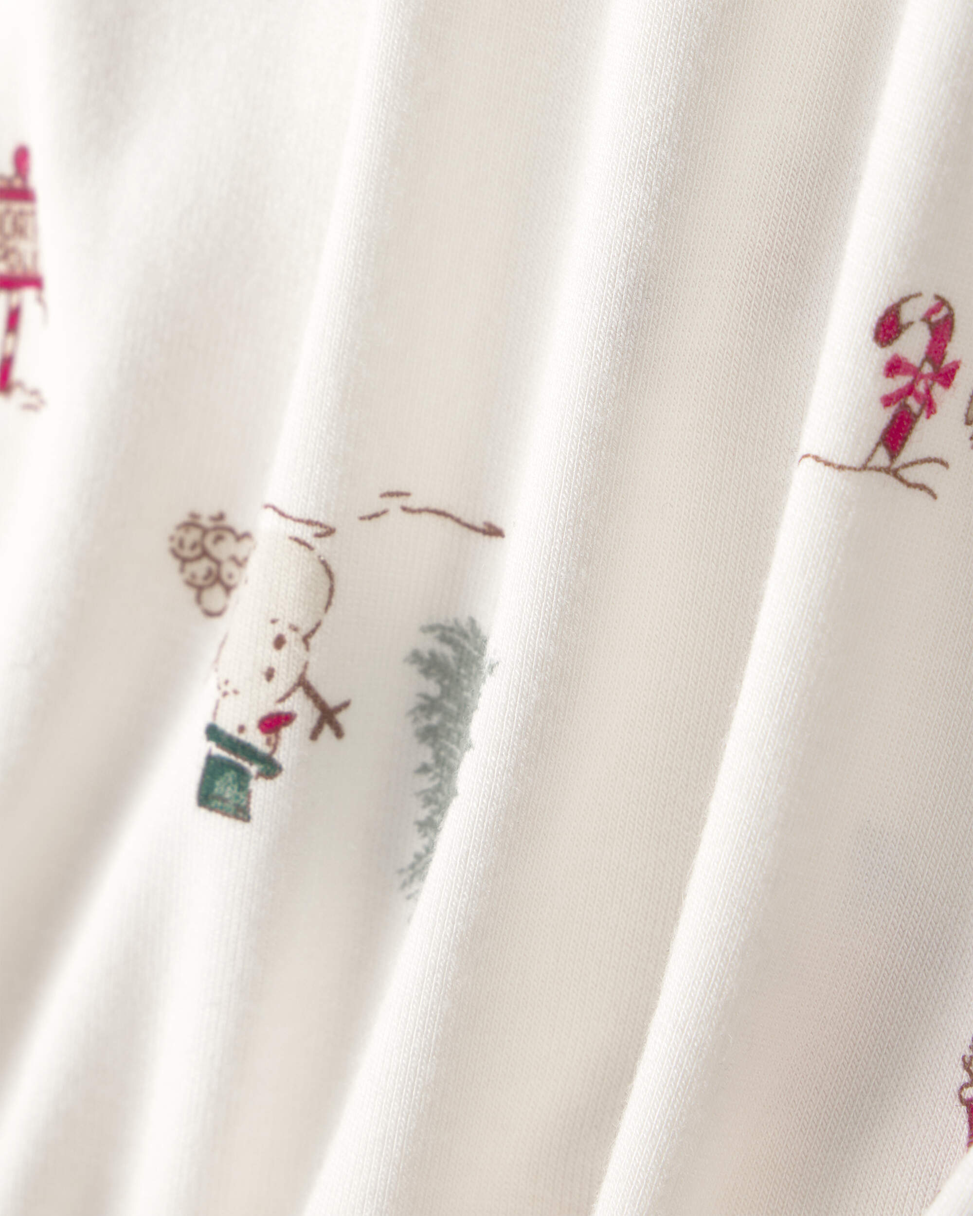 Baby 1-Piece North Pole Christmas PurelySoft™ Snug Fit Pyjama - Cream