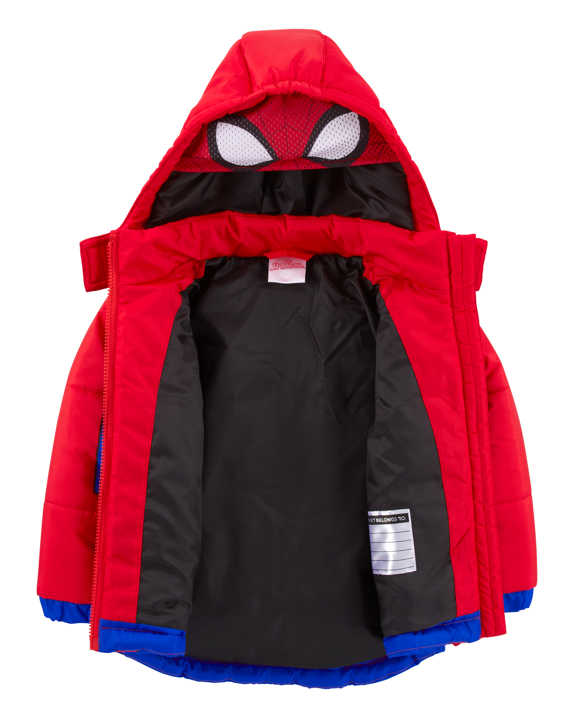 Red Blue Toddler Spider Man Puffer Jacket Carter s Oshkosh Canada