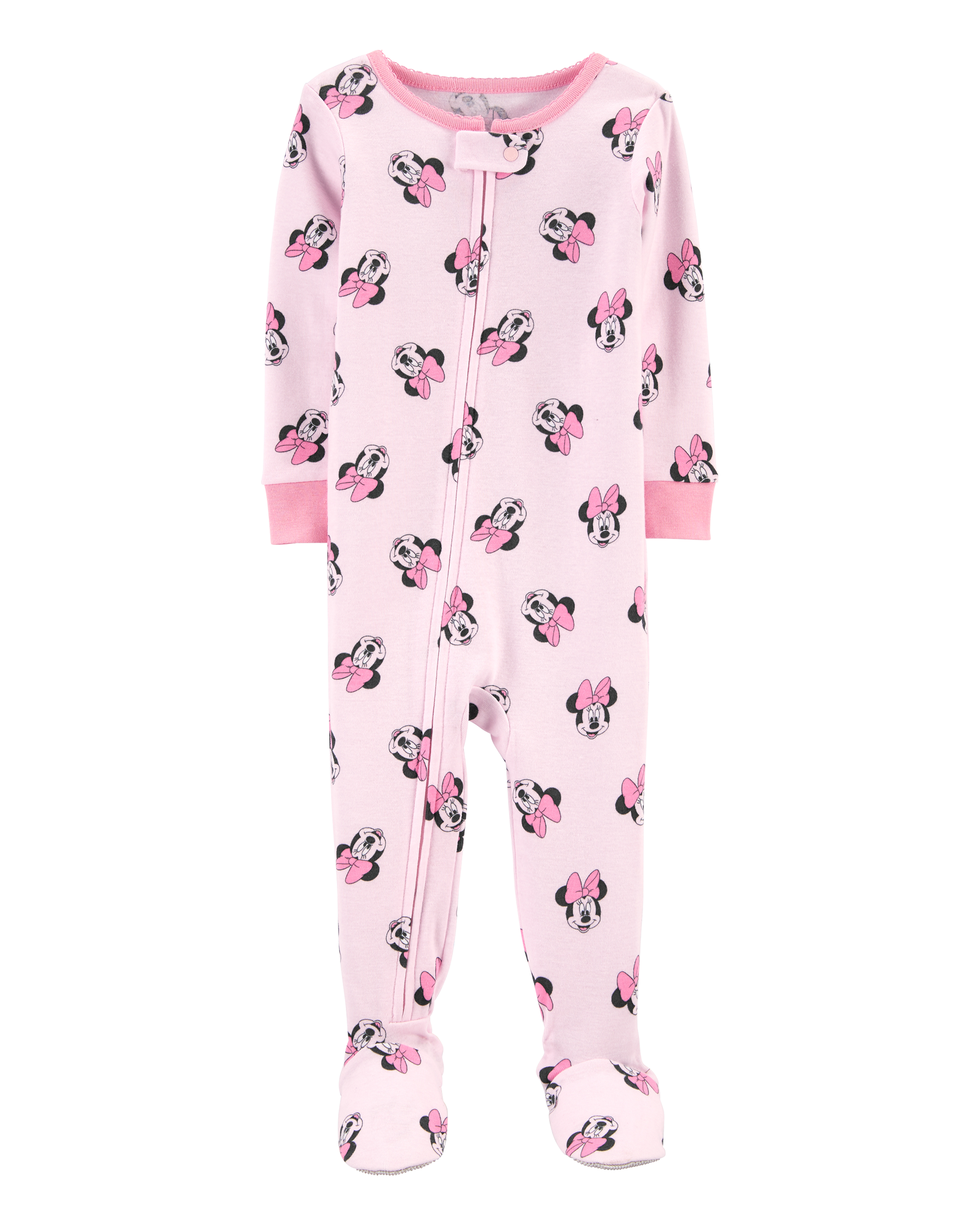 Toddler 1-Piece 100% Snug Fit Cotton Footie Pyjamas