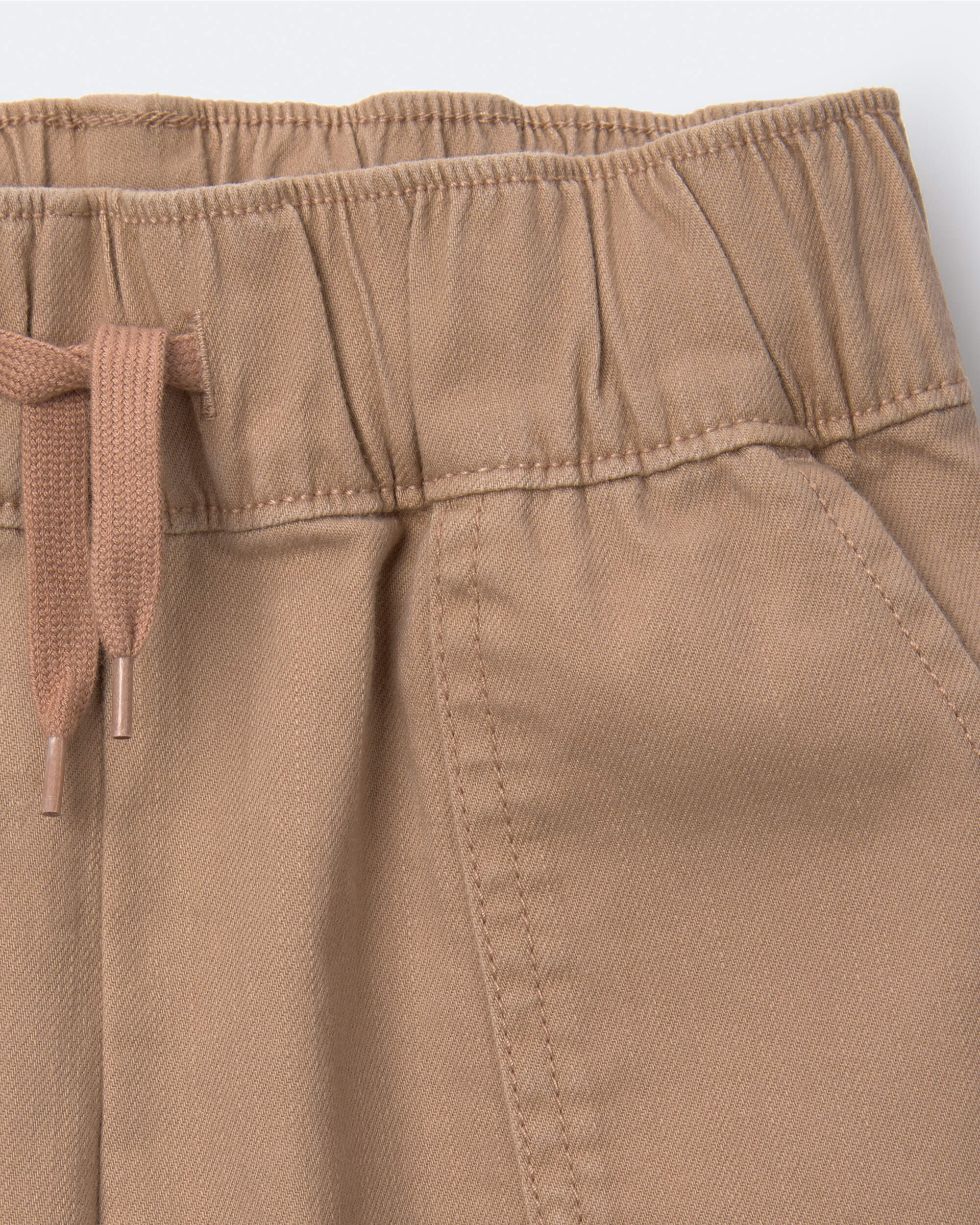 Toddler Boy Standard Short with Pockets - Khaki