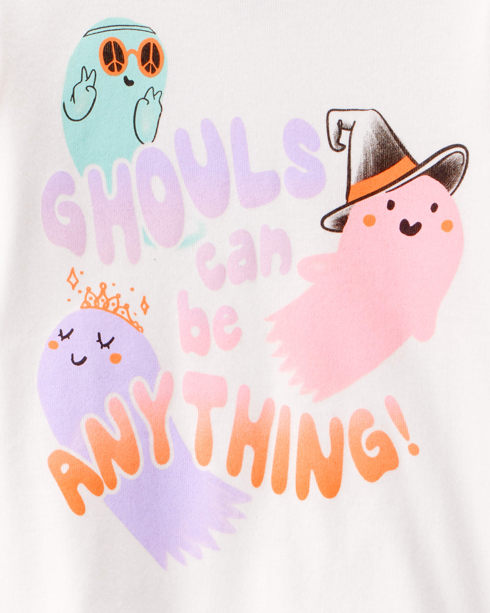 Toddler 2-Piece Ghouls Can Be Anything Halloween 100% Snug Fit Cotton Pyjamas