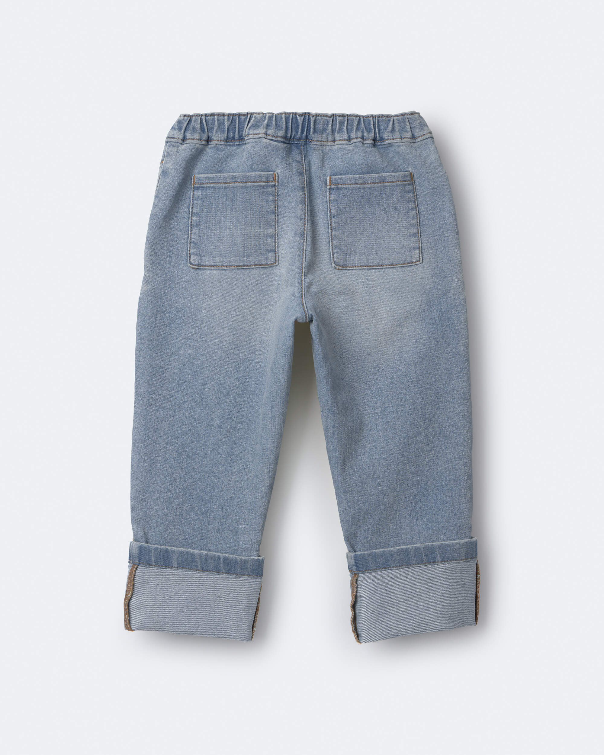 Toddler Cuffed Pant Denim - Blue