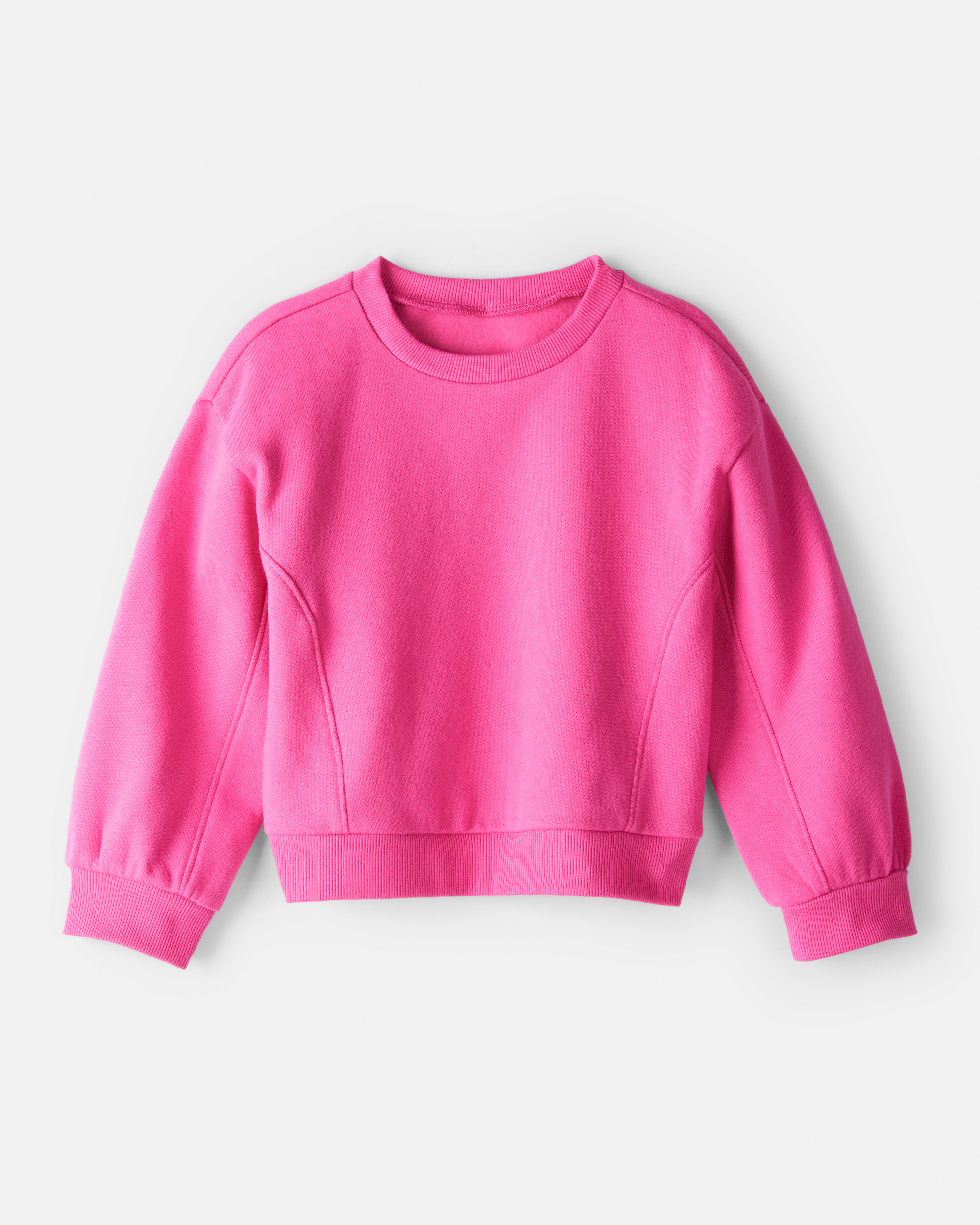 Toddler Girl DayDream Fleece Long-Sleeve Pullover Sweatshirt - Pink
