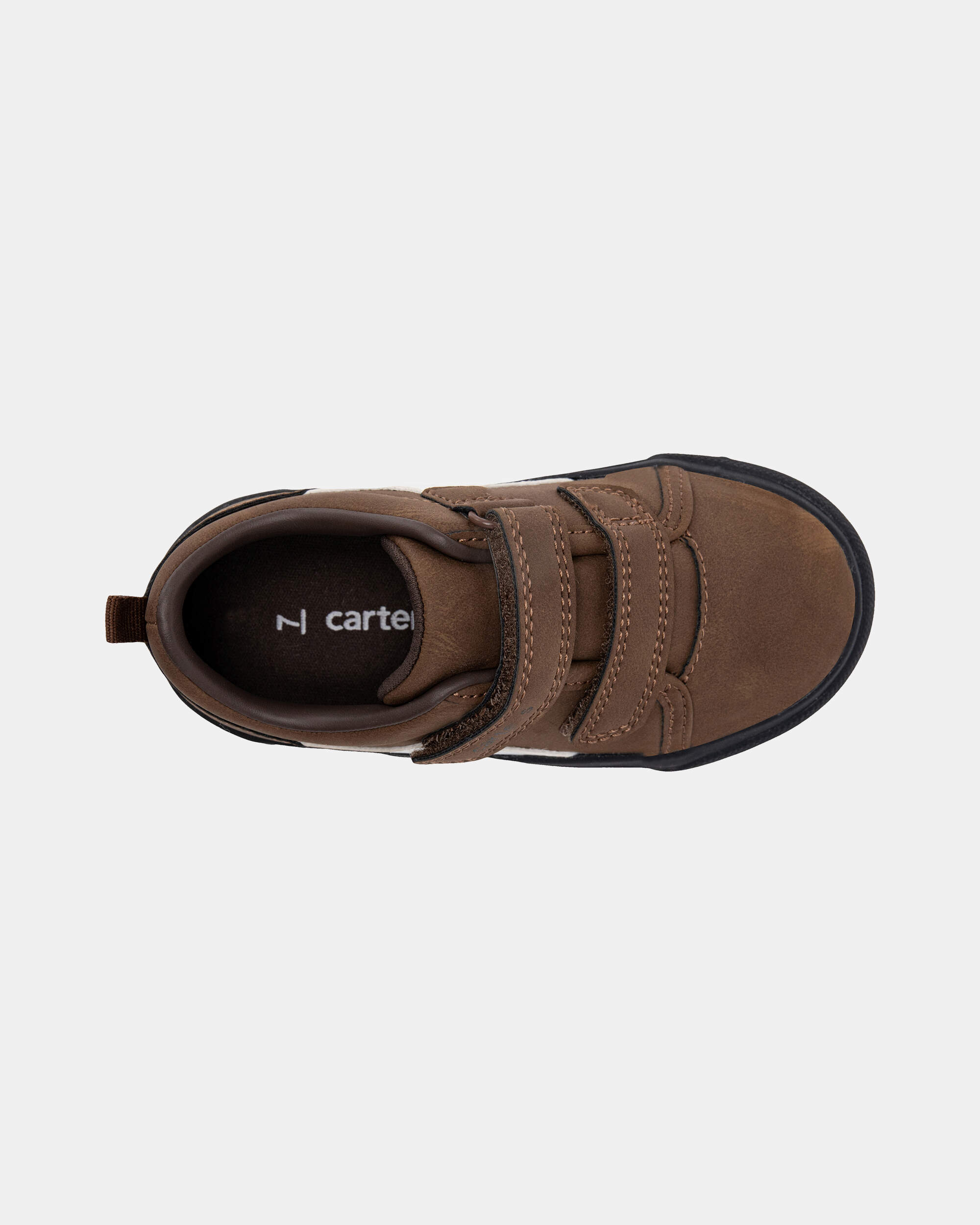 Toddler Boy Casual Sneakers - Brown/Black