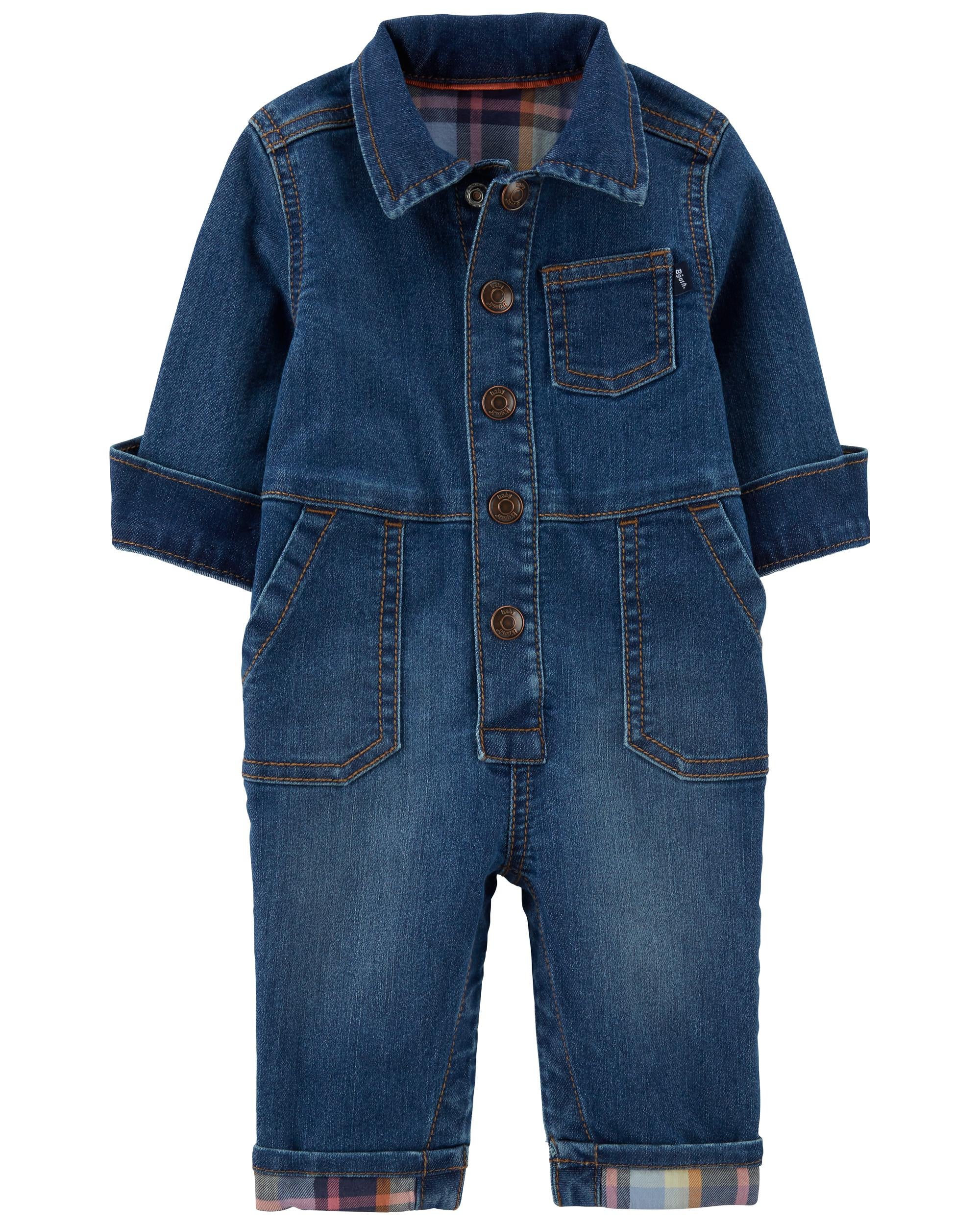Baby jumpsuit jeans clearance