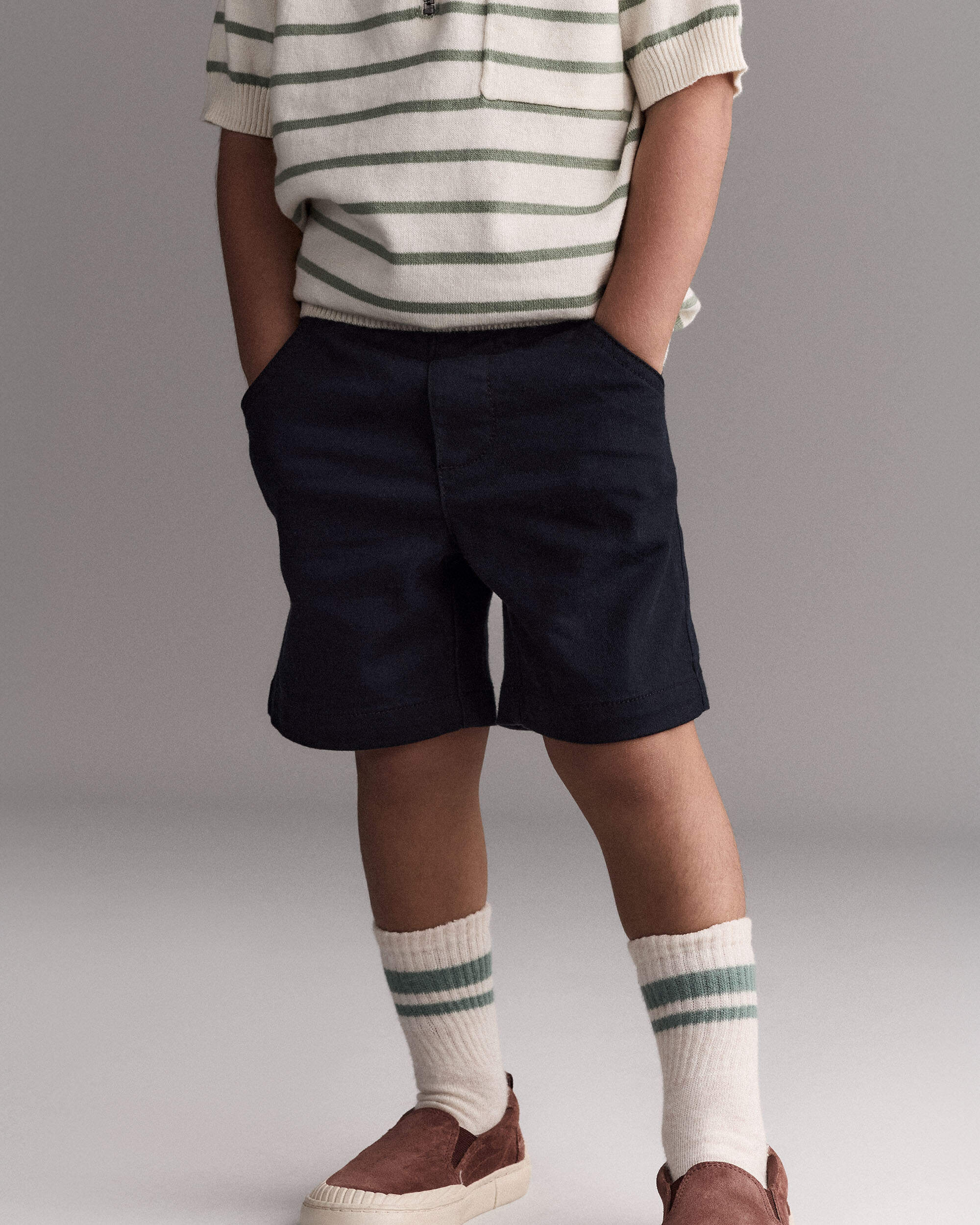 Toddler Boy Bermuda Short - Black