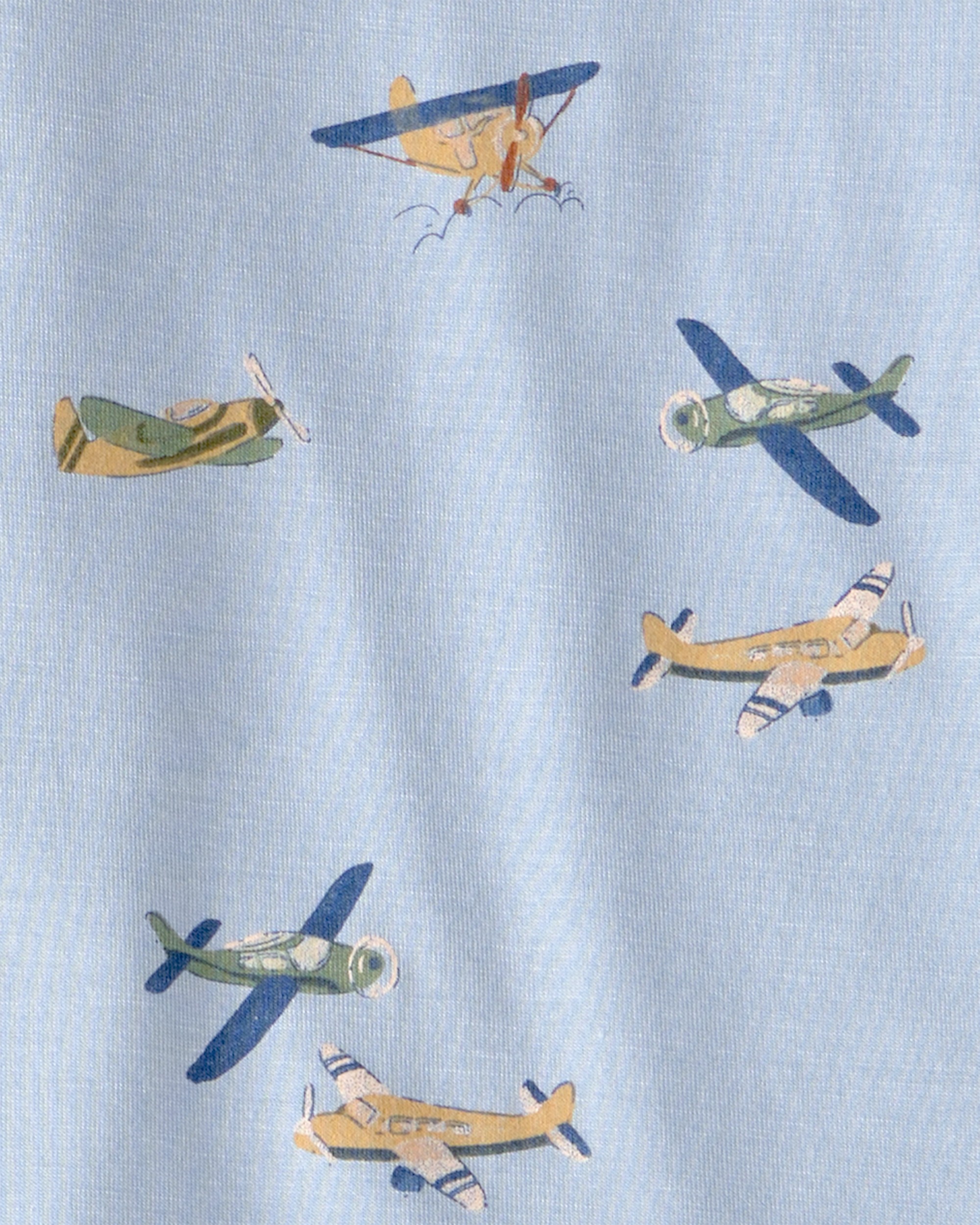 Toddler Boy Plane PurelySoft 2-Piece Pyjama Set - Blue