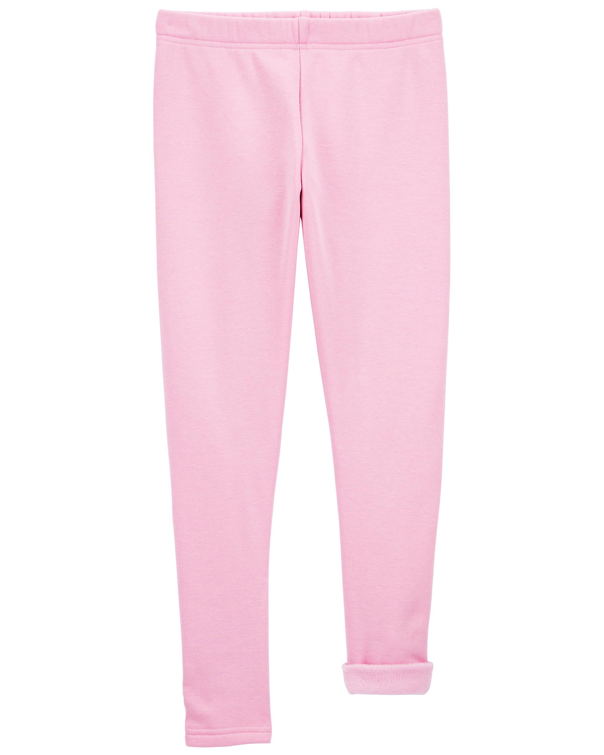 Pink Cozy Fleece Leggings carters