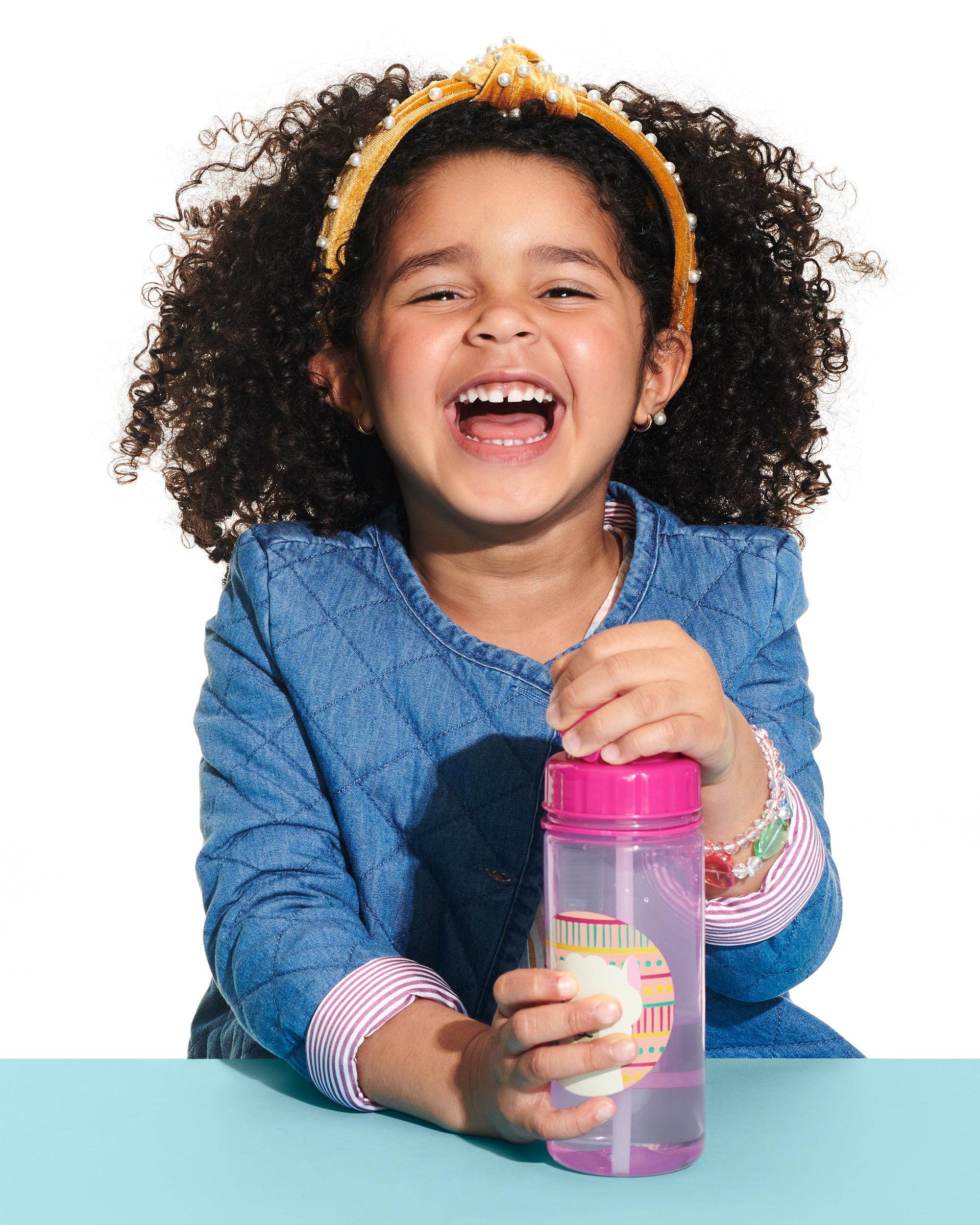 Zoo Straw Bottle - 13 oz - Llama