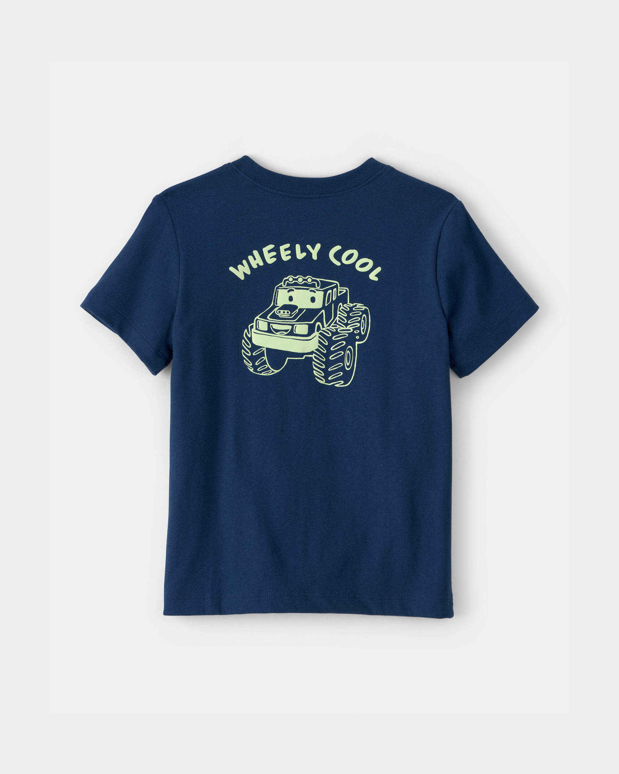 Toddler Boy Monster Truck Graphic Tee - Blue