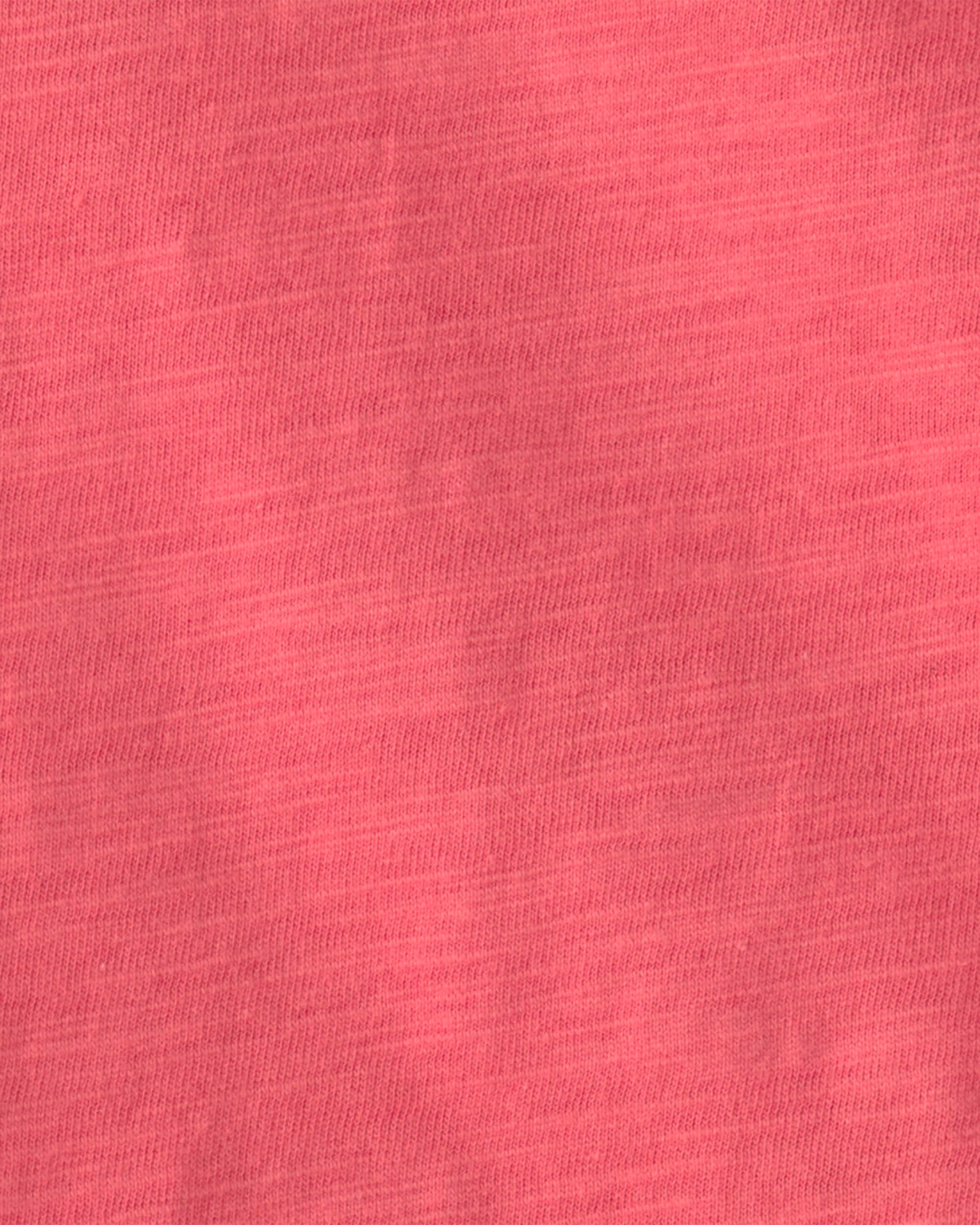 Baby Boy 2-Piece Solid Overall Set - Red/Orange